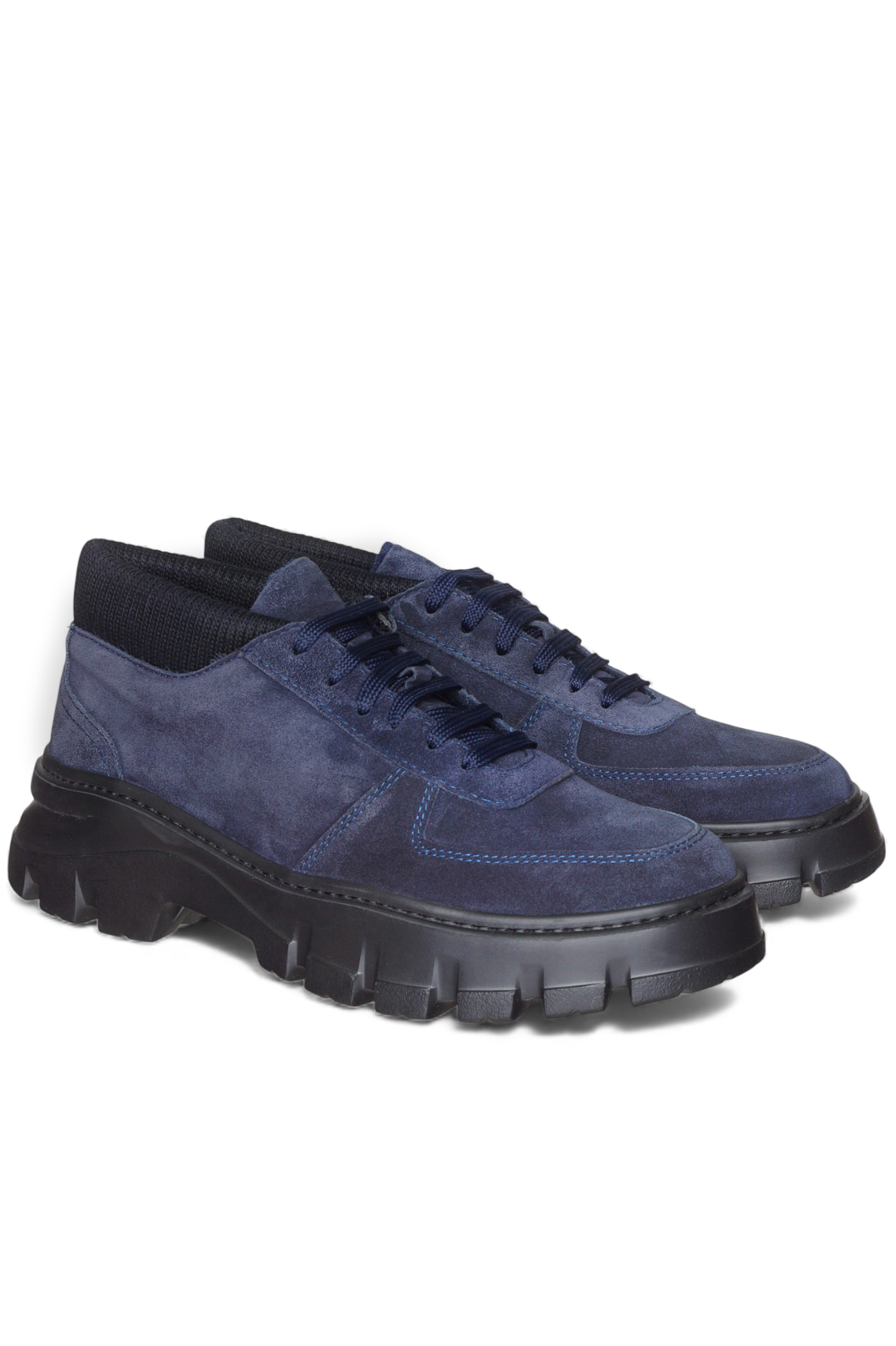 Ботинки муж. АРТ.23850B060,син,н.з-тек/байка