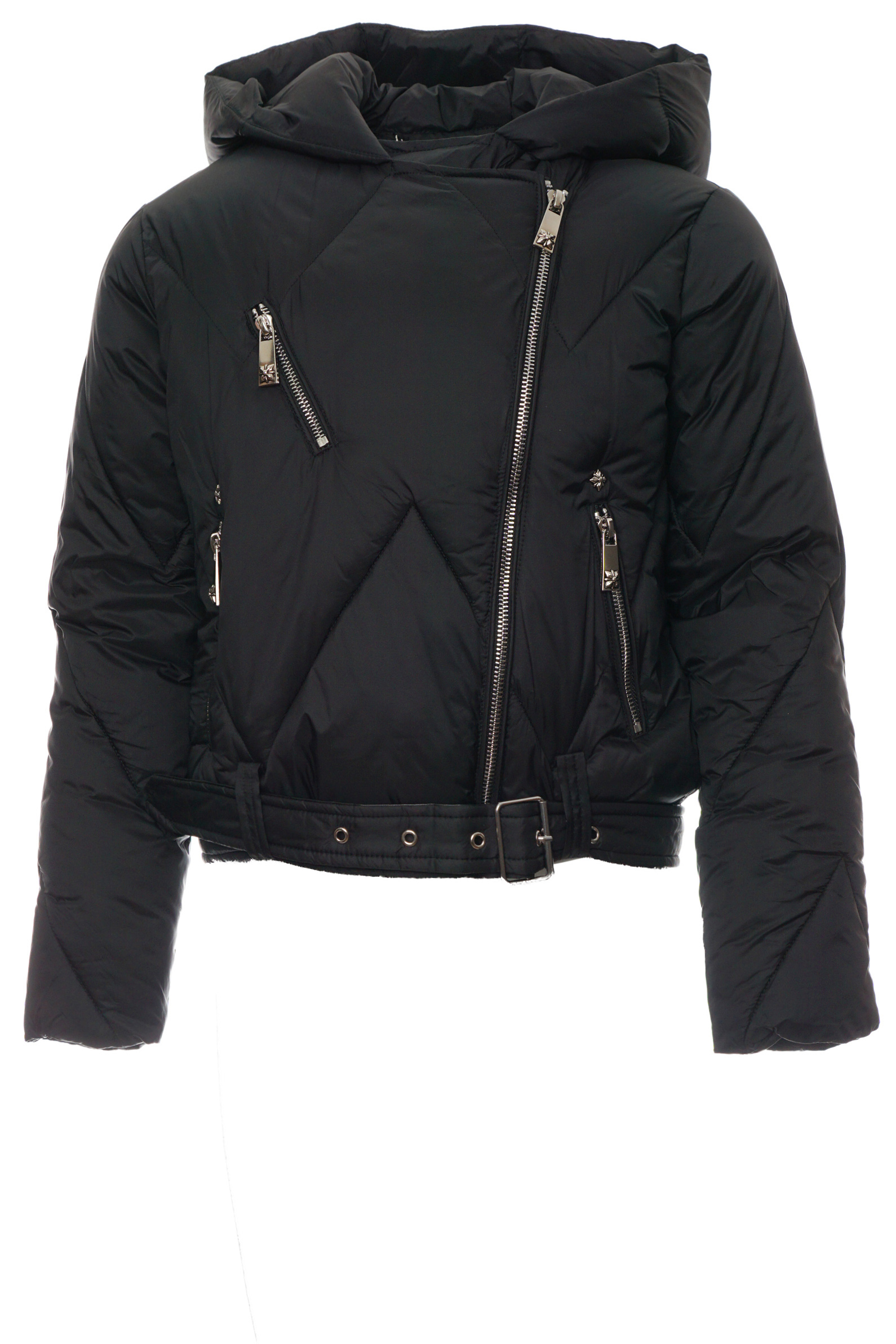 Куртка дев. АРТ.RGA24001PI,чер,па/па/пэ