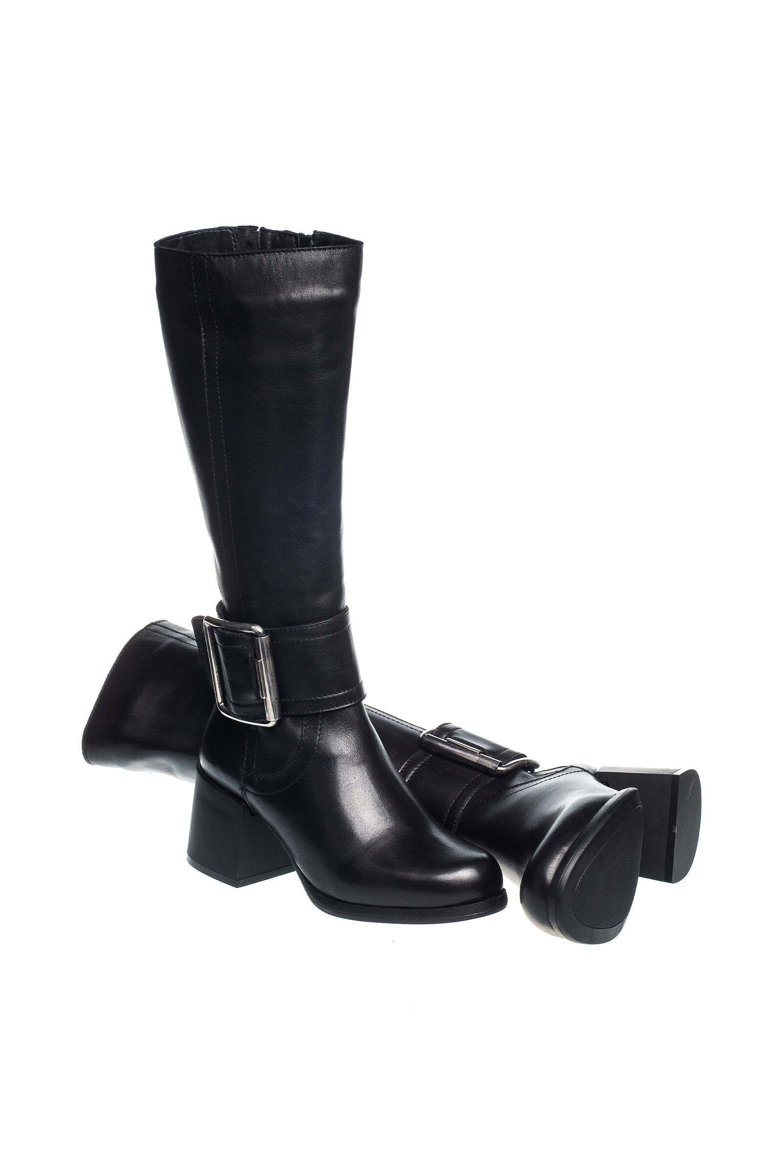 Сапоги жен. АРТ.9337-221,чер,н.к/байка