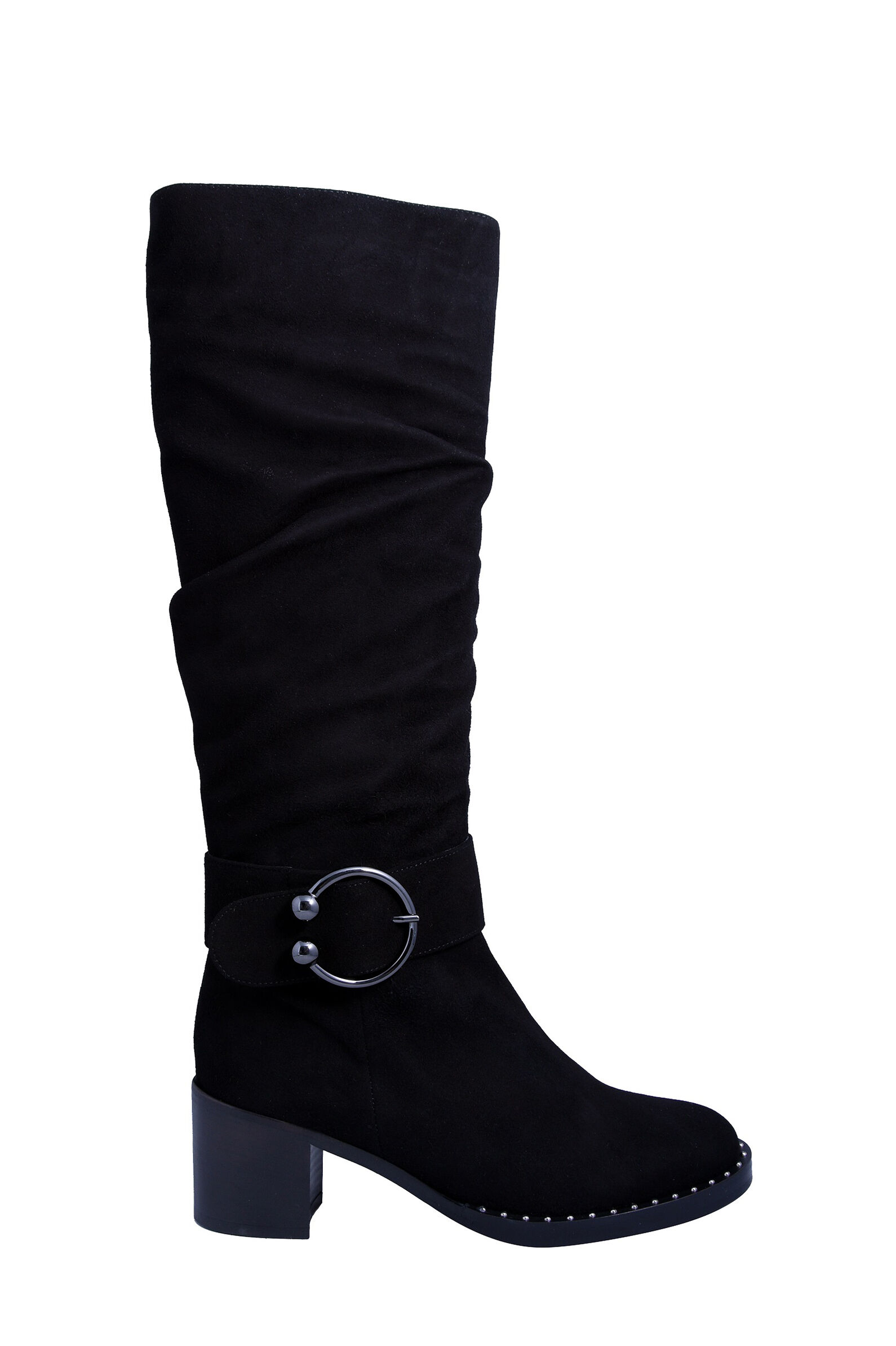 Сапоги жен. АРТ. B3196, чер,н.з/евромех