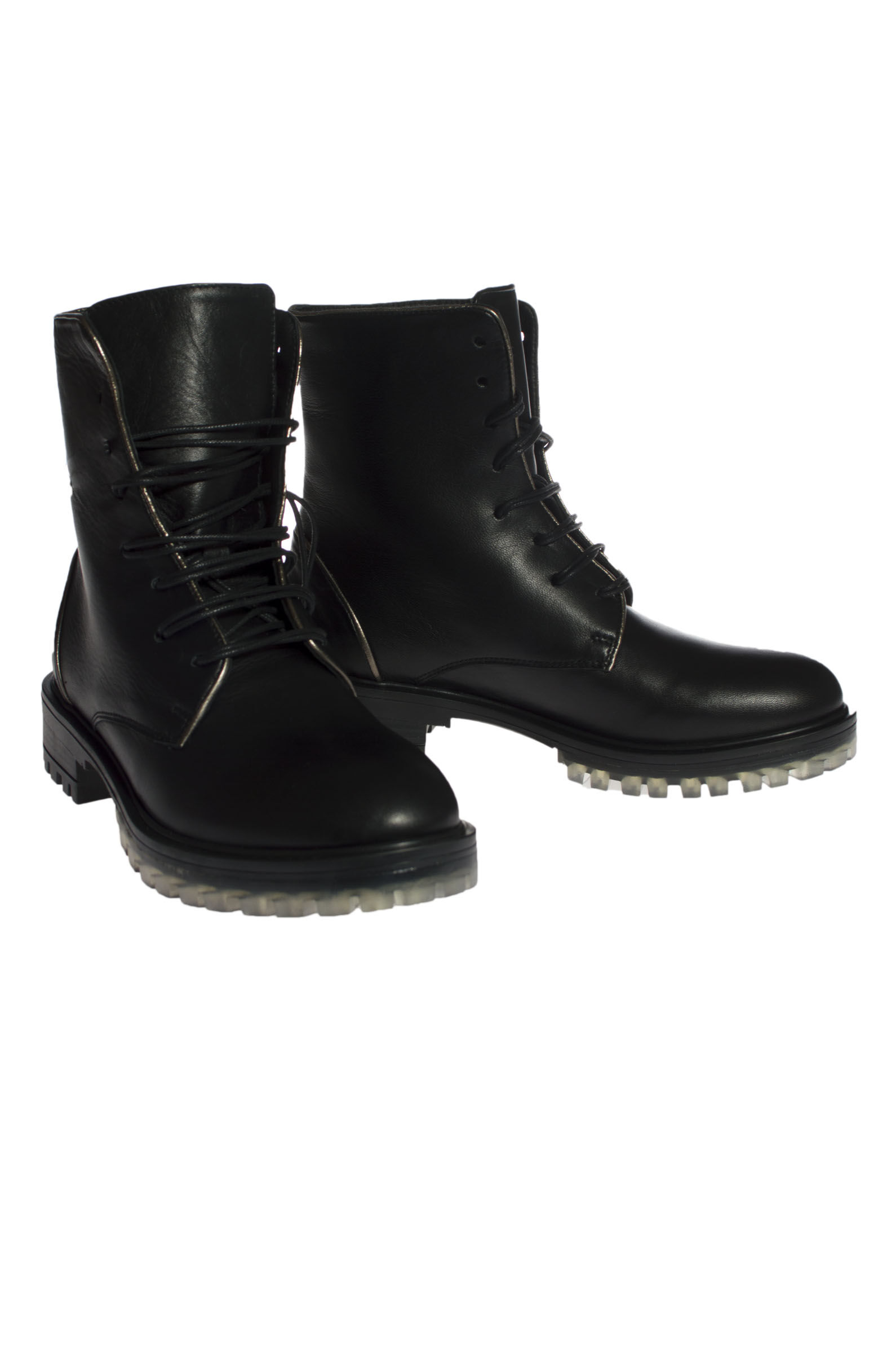 Ботинки жен. АРТ.SF2107S104,чер,н.к/н.к