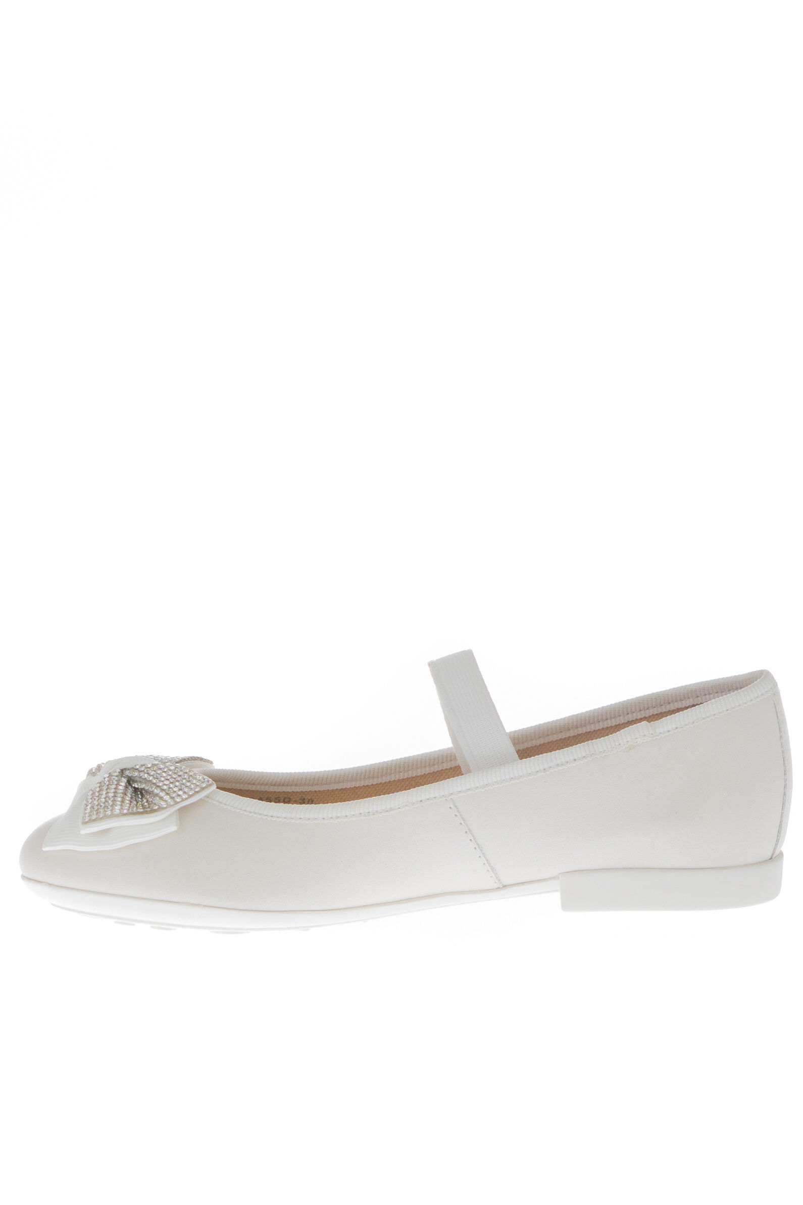 Балетки дев. АРТ.J8455D,бел,н.к/н.к