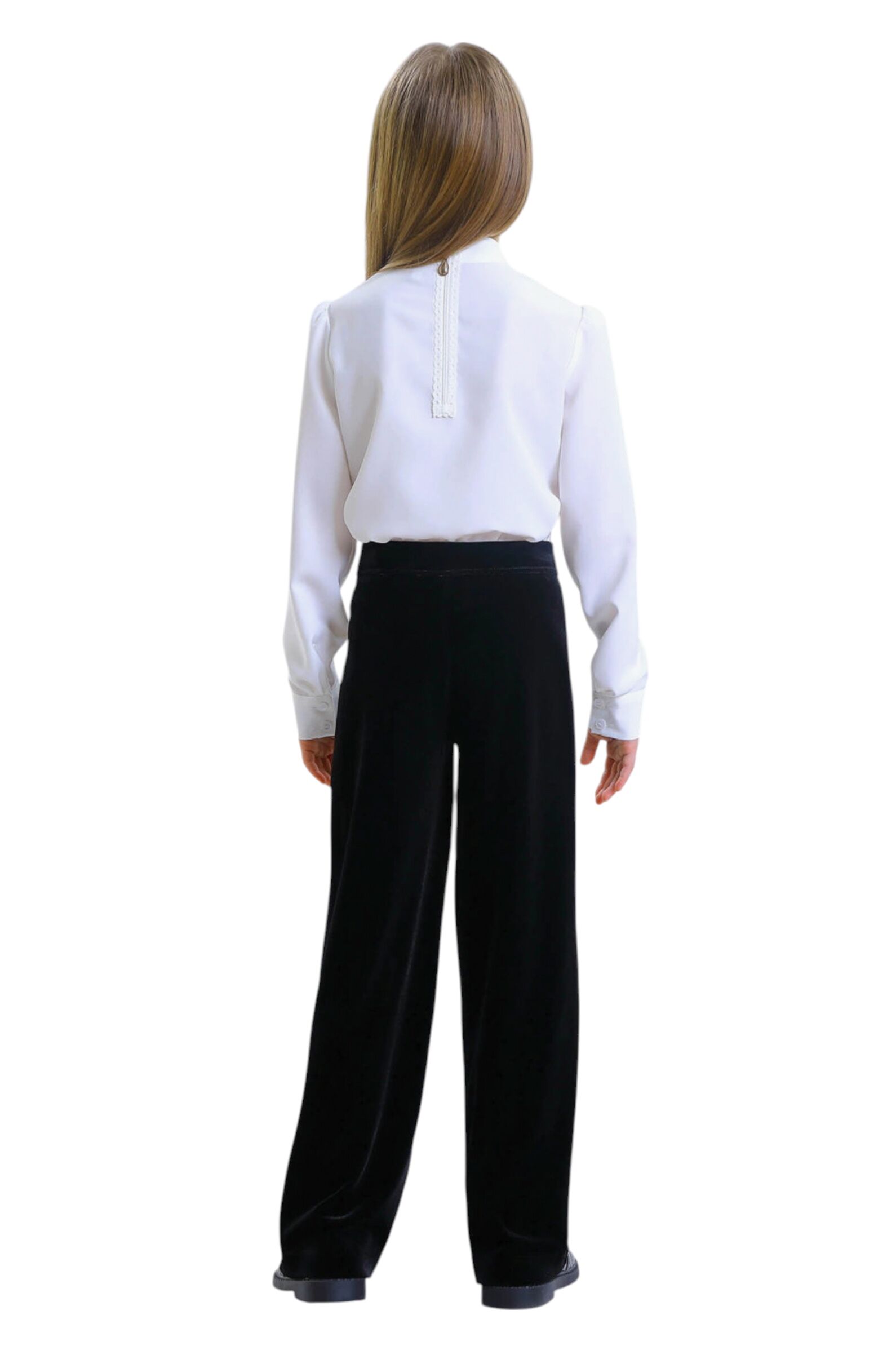 Блуза дев. АРТ.2866-525-ВПБЛ,мол,па