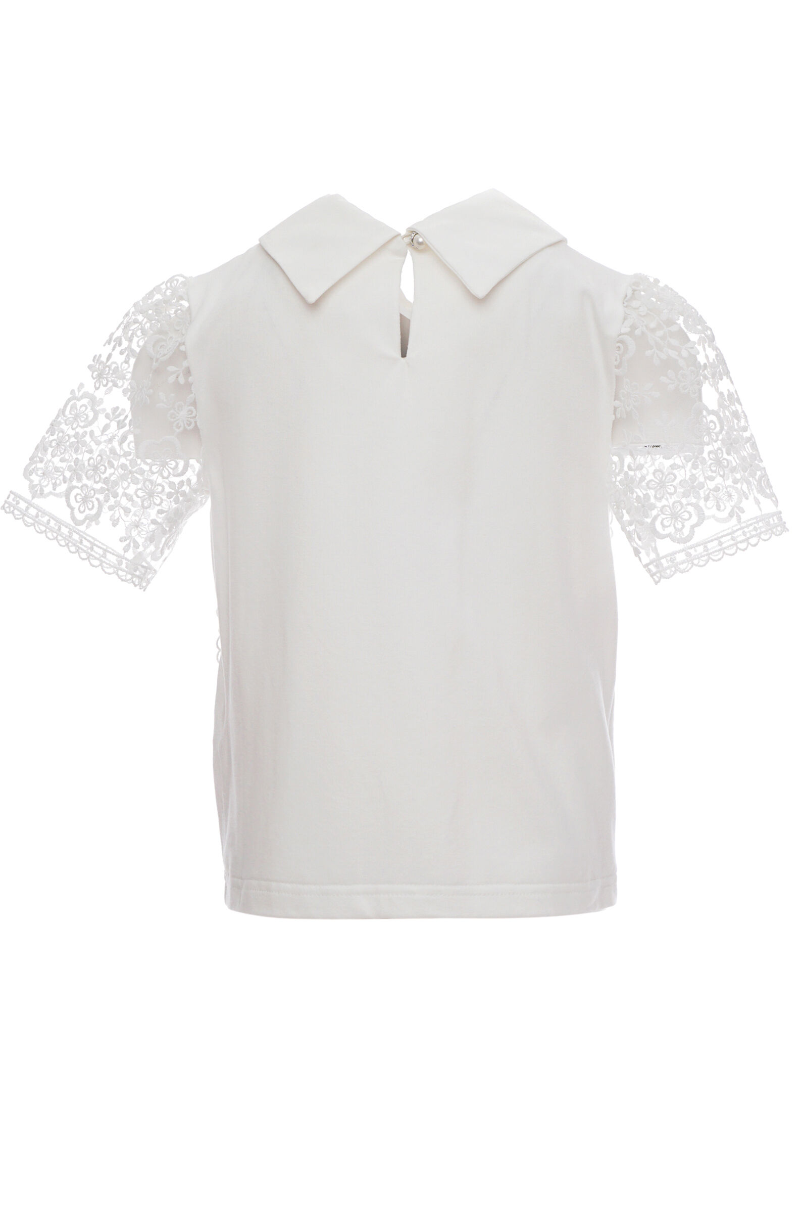 Блуза дев. АРТ.LC24G-BL-5T,мол,хл-эл