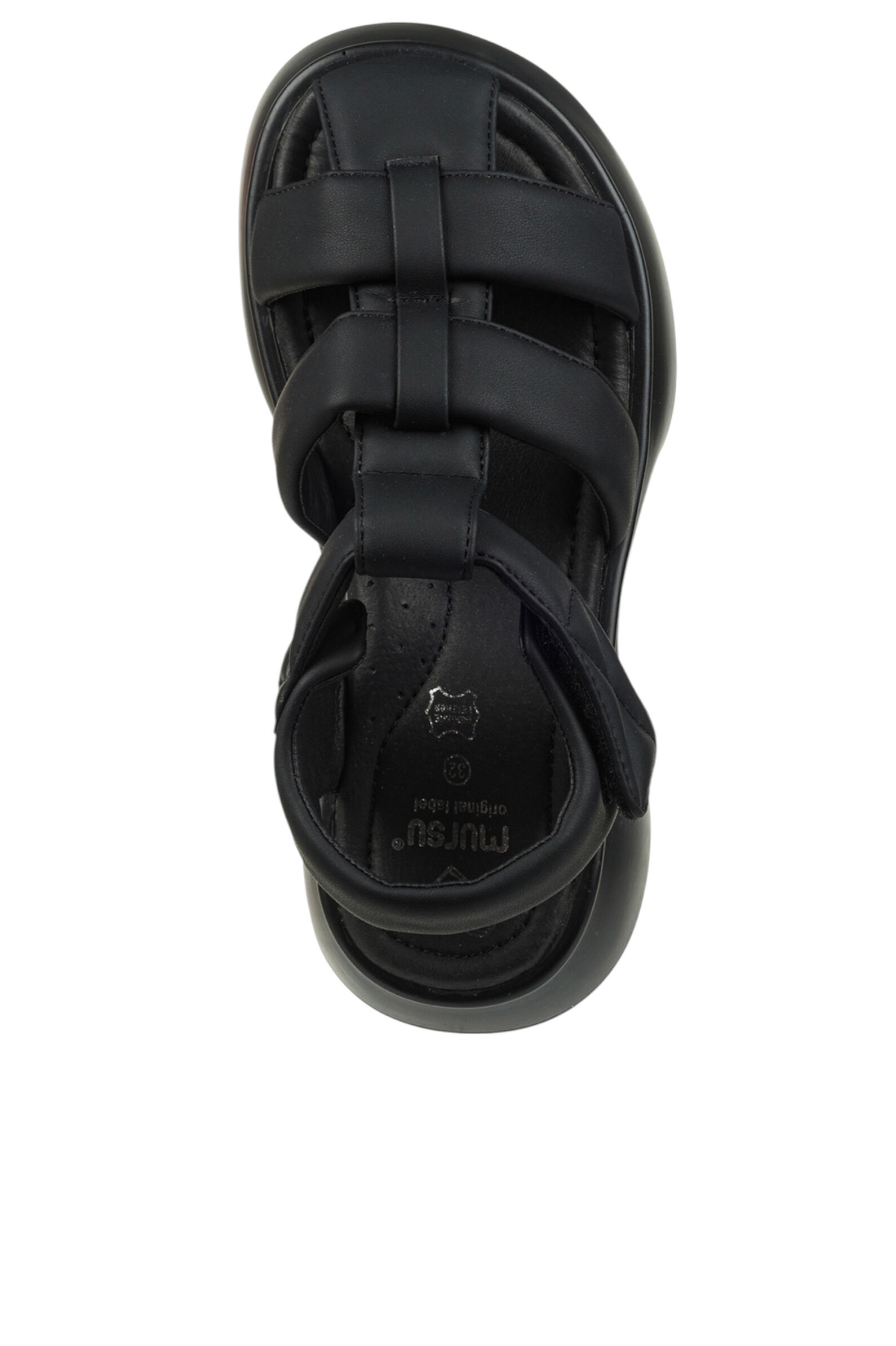 Босоножки дев. АРТ.2412401056,чер,и.к/н.к