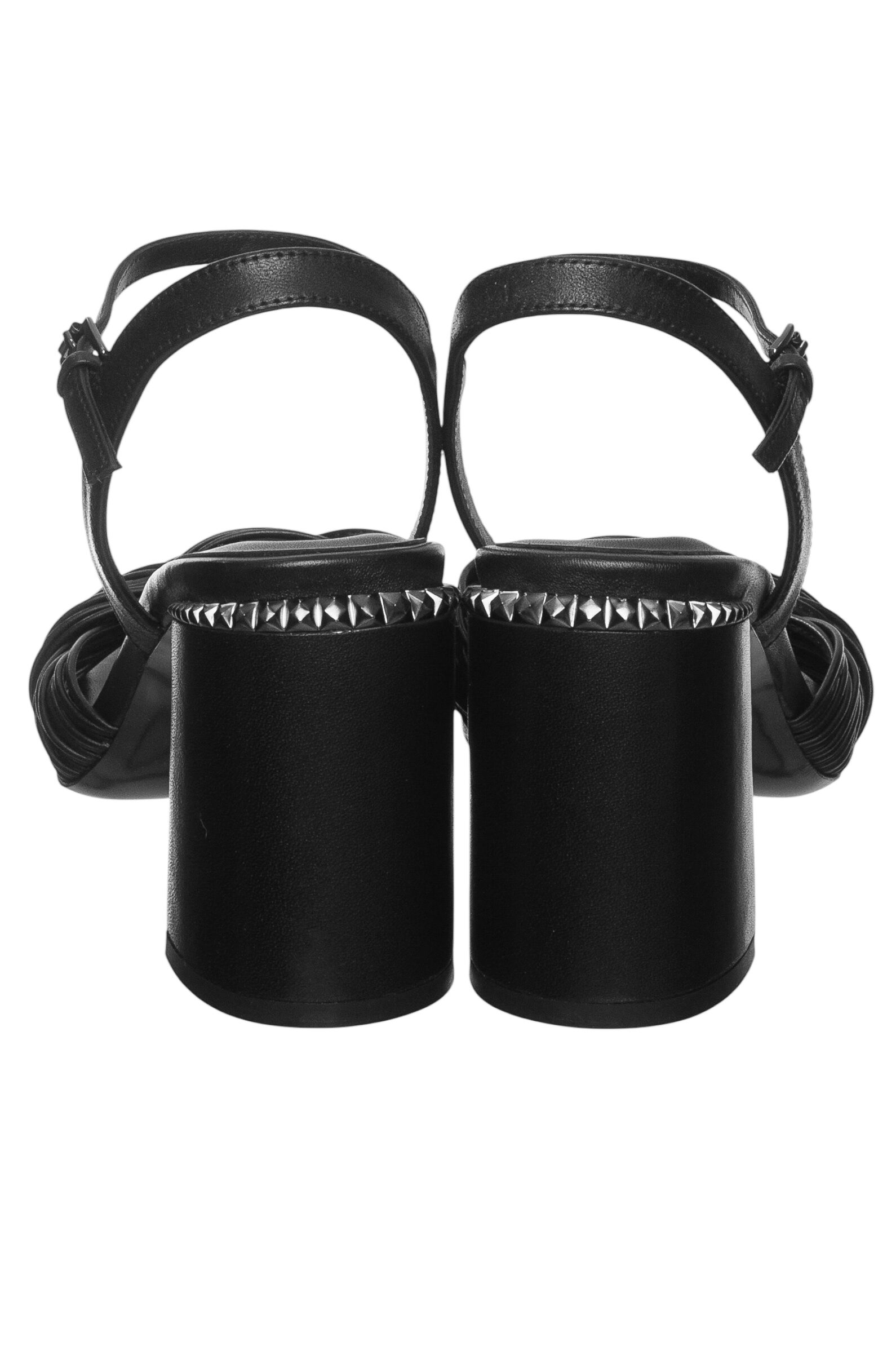 Босоножки жен. АРТ.SS25-M-151135-001,чер,н.к/н.к