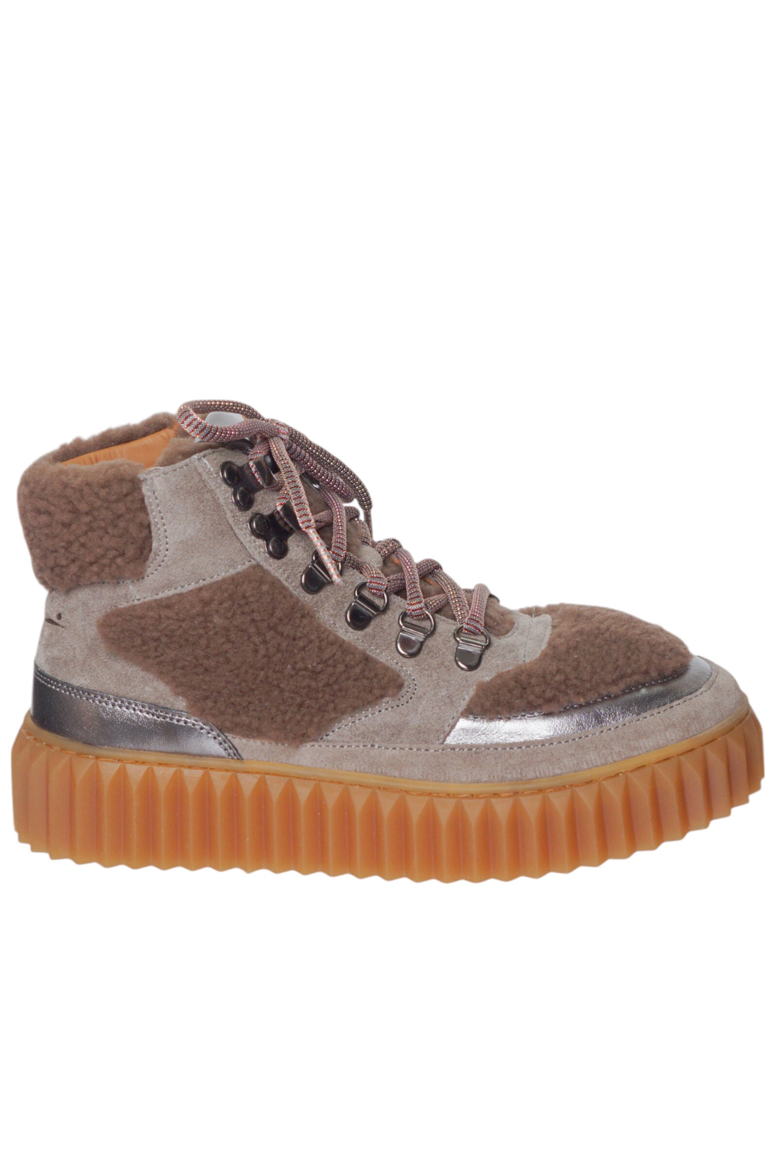 Ботинки жен. АРТ.0012501964,сер-кор,н.з-м/н.к