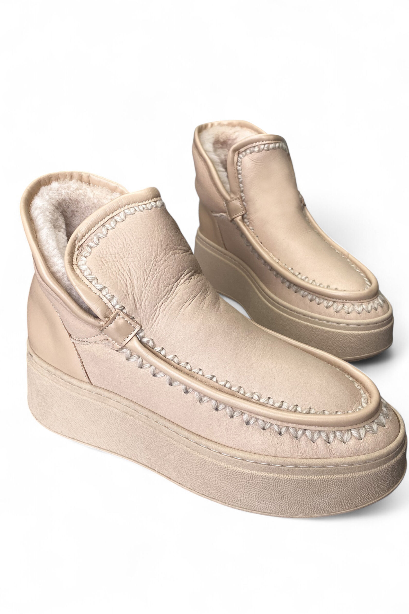 Ботинки жен. АРТ.25KB-1061-1,беж,н.к/н.м