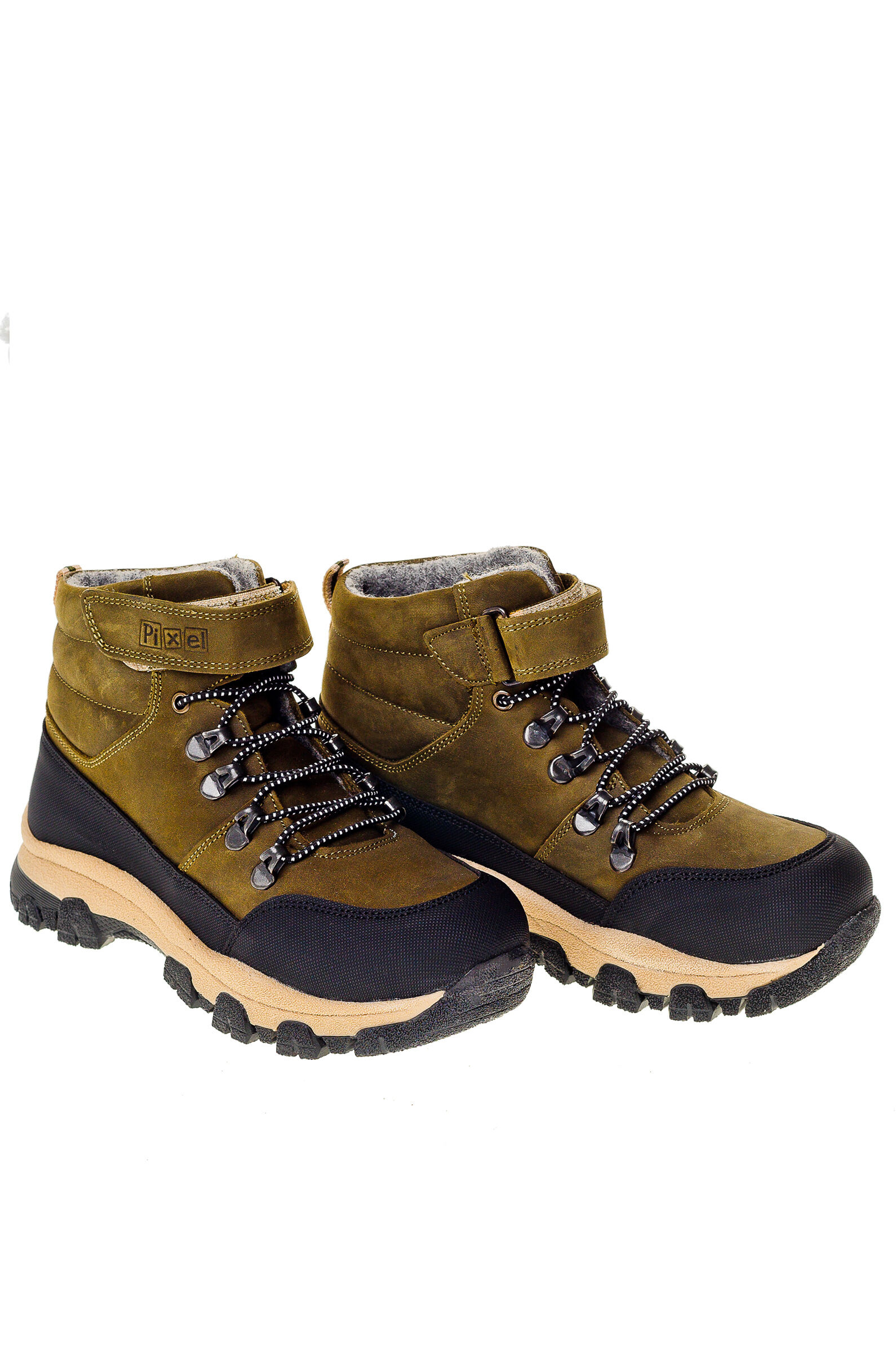 Ботинки мал.АРТ.5-512230-2401,хаки,н.к/шер