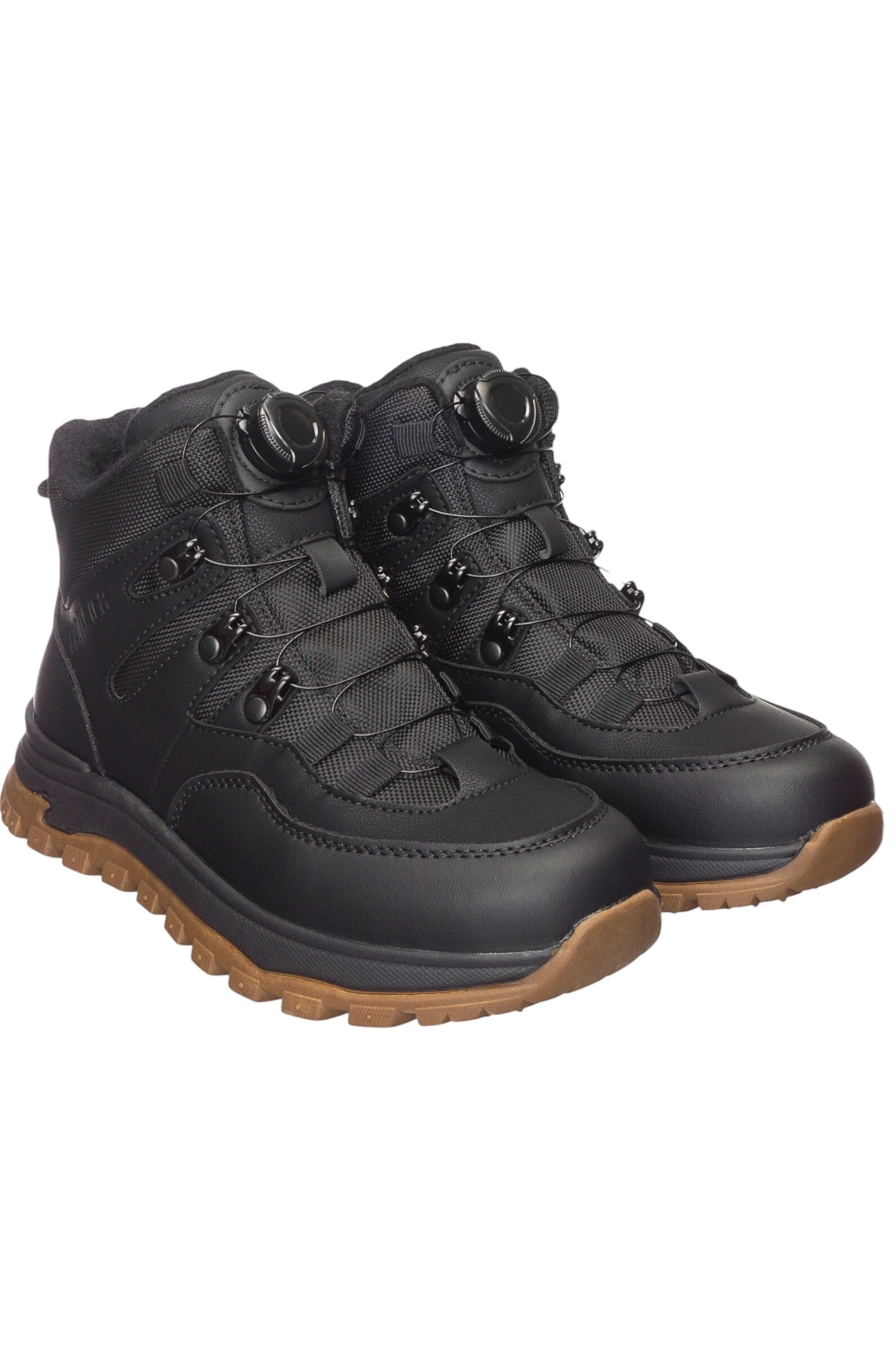 Ботинки мал. АРТ.59-1002B,чер,и.к-тек/шер-пэ