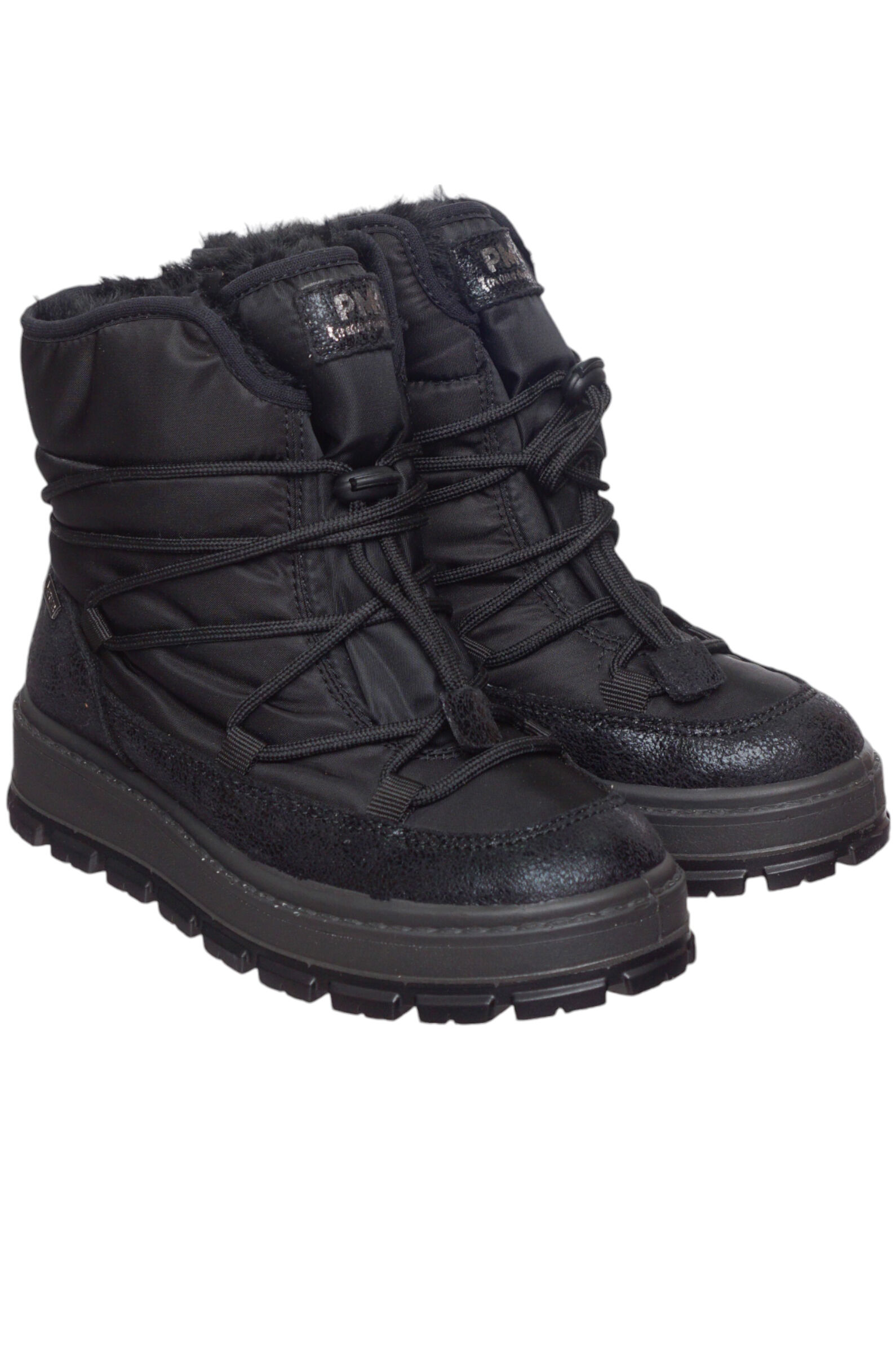 Ботинки дев. АРТ.6869533,чер,и.з-тек/и.м