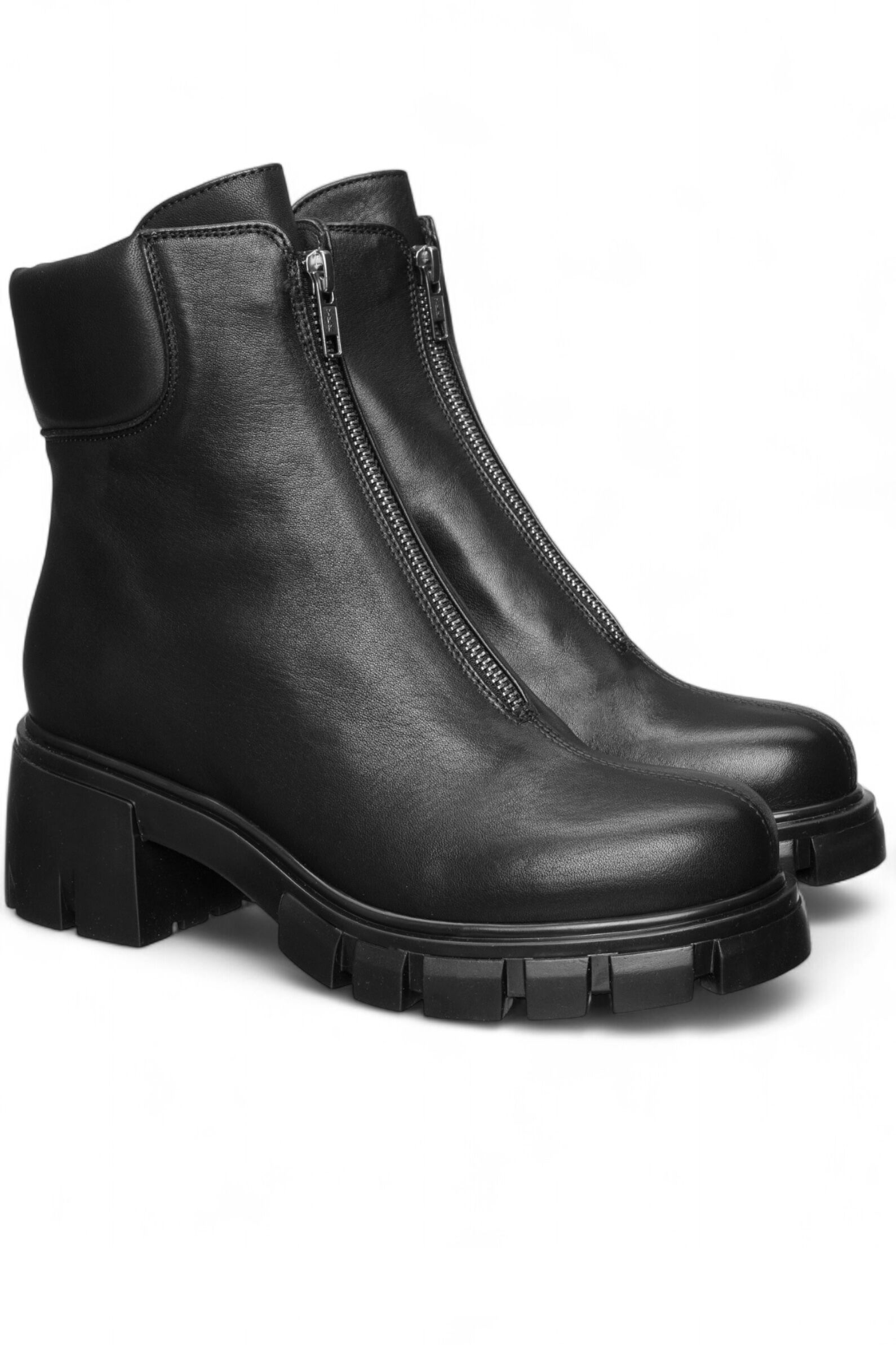 Ботинки жен.АРТ.7065,чер,н.к/н.к