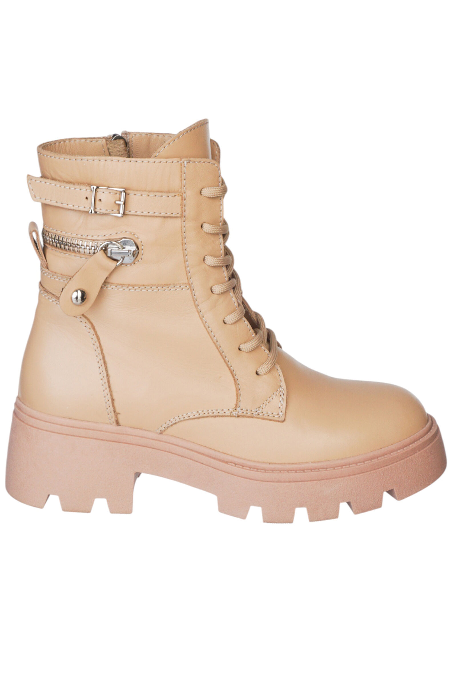 Ботинки жен. АРТ.9358-S,беж,н.к/байка