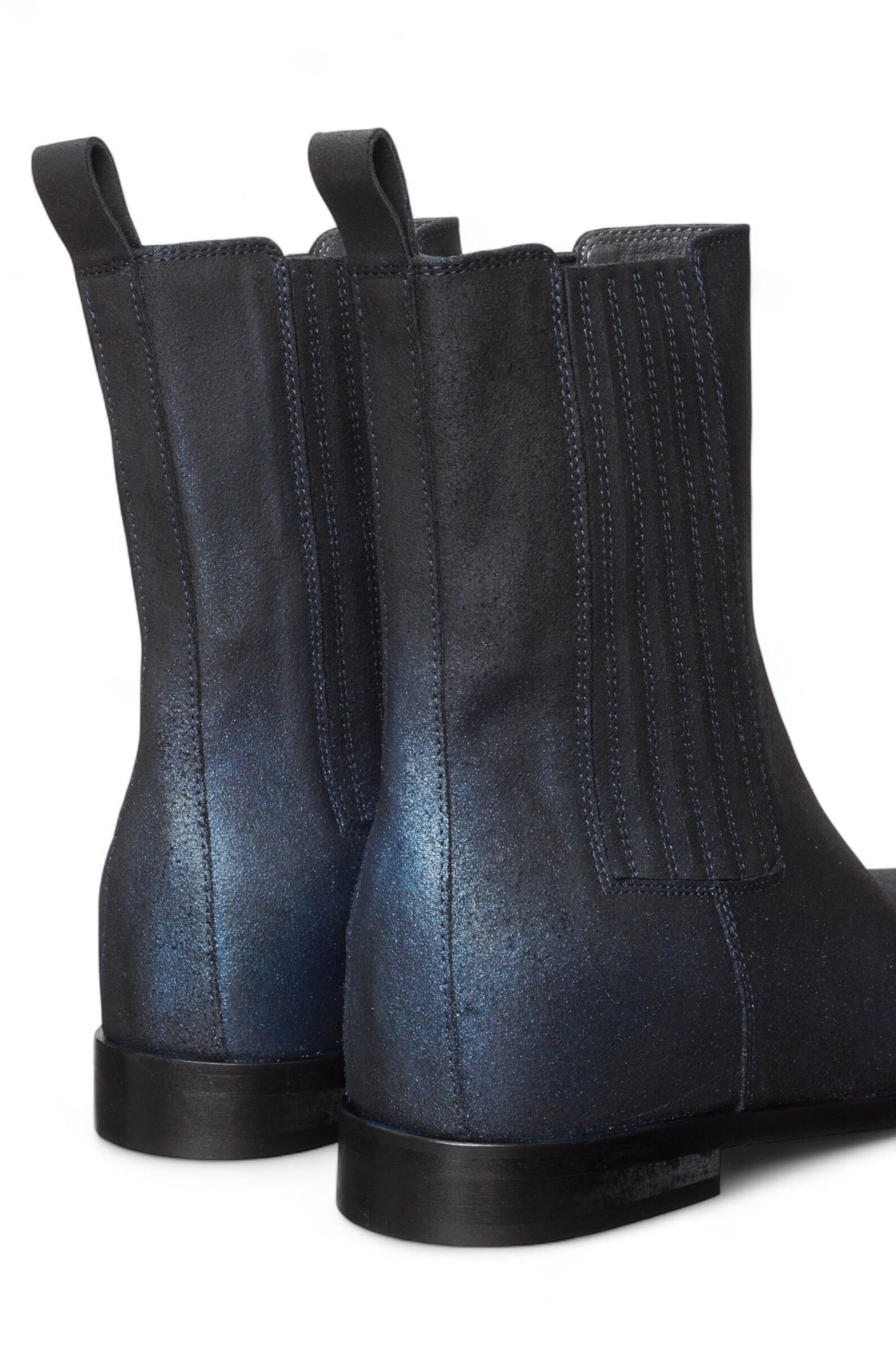 Ботинки жен.АРТ.9533L,син,н.з/байка