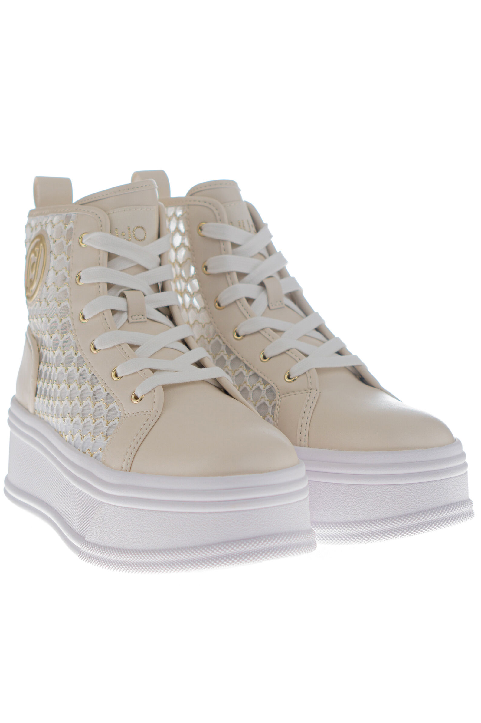 Ботинки жен. АРТ.BA4021TX332S1858,беж-бел,тек-и.к/тек