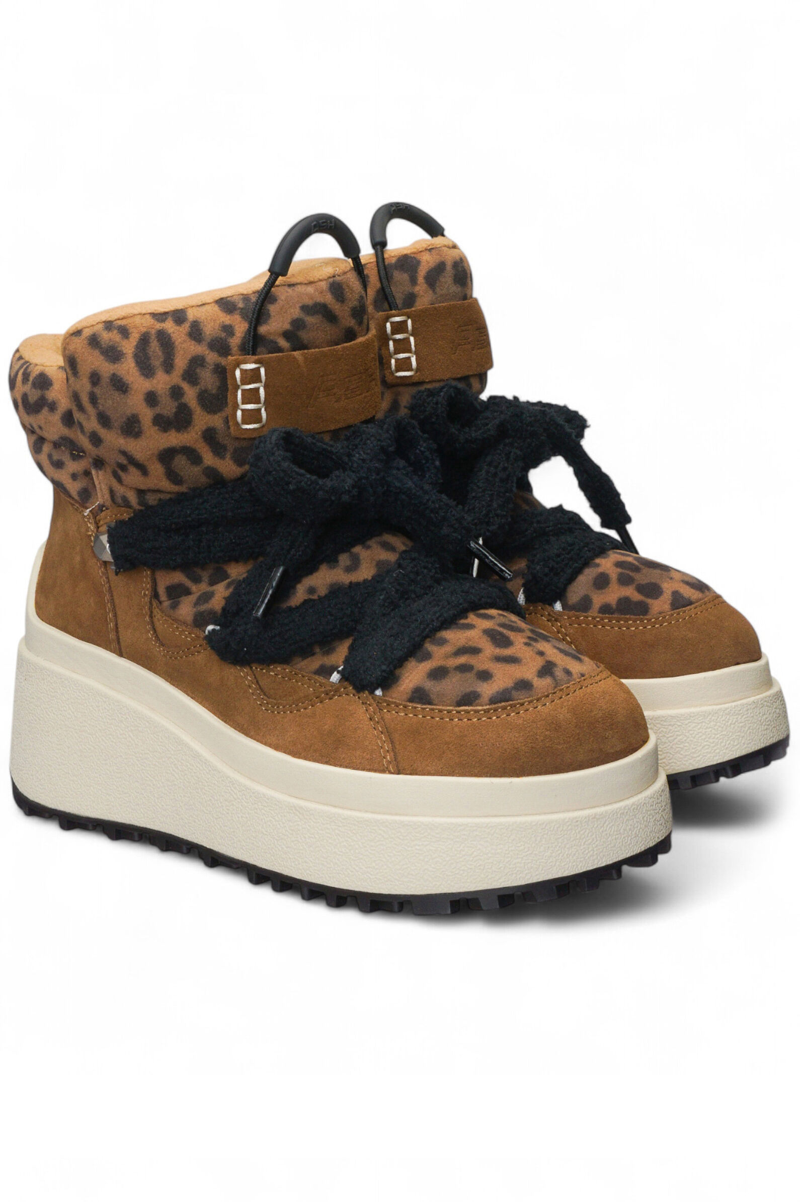 Ботинки жен. АРТ.FW25-S-151907-001,леоп-кор,н.з/тек