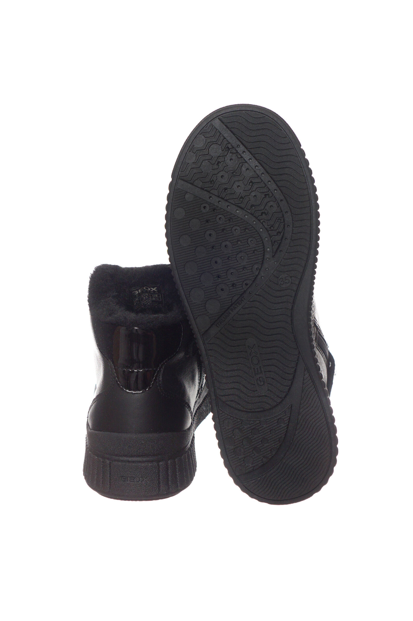 Ботинки дев. АРТ.J46M3G,чер,н.к-и.л/и.м