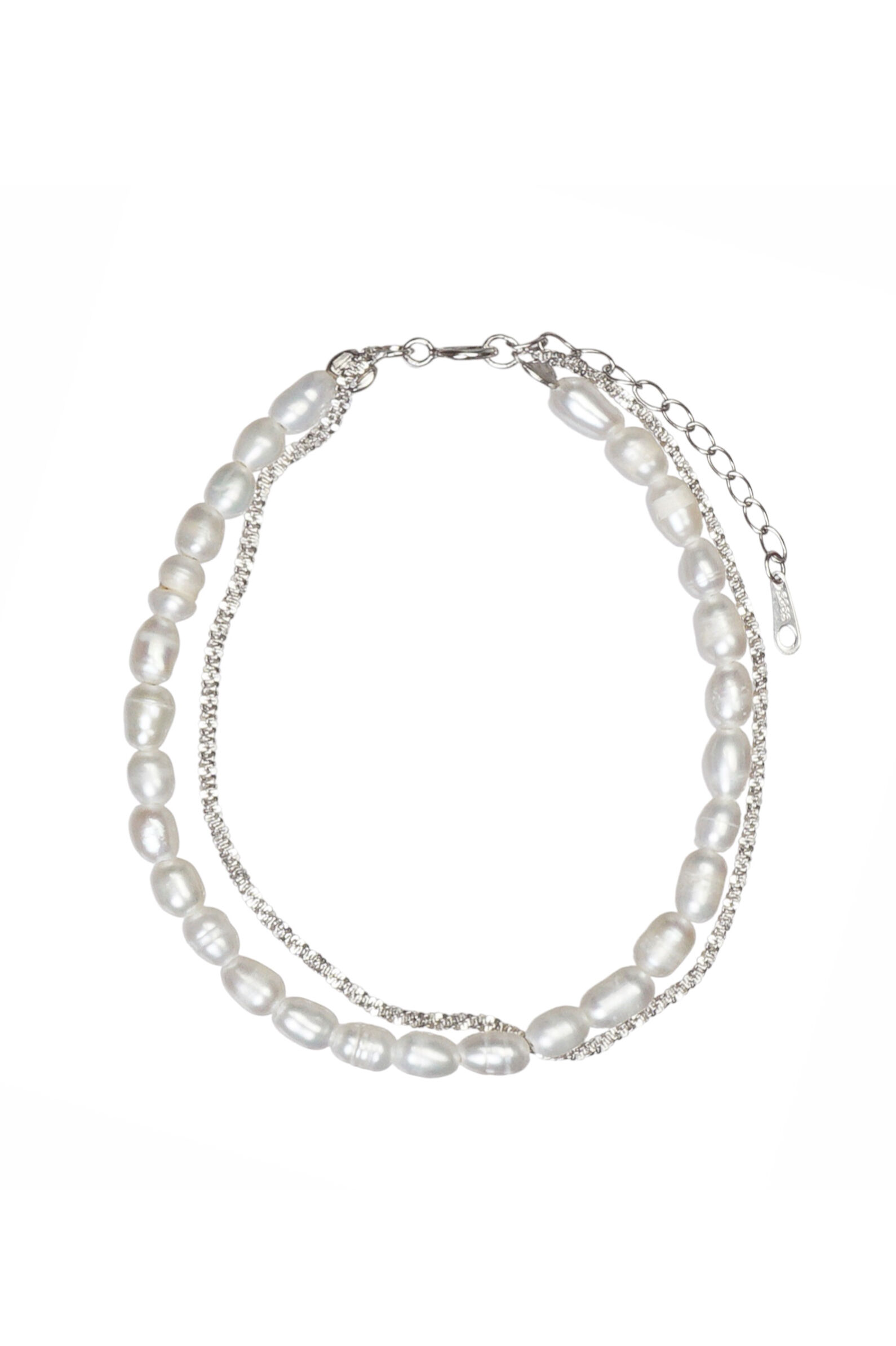 Браслет АРТ.J.280,сереб-бел