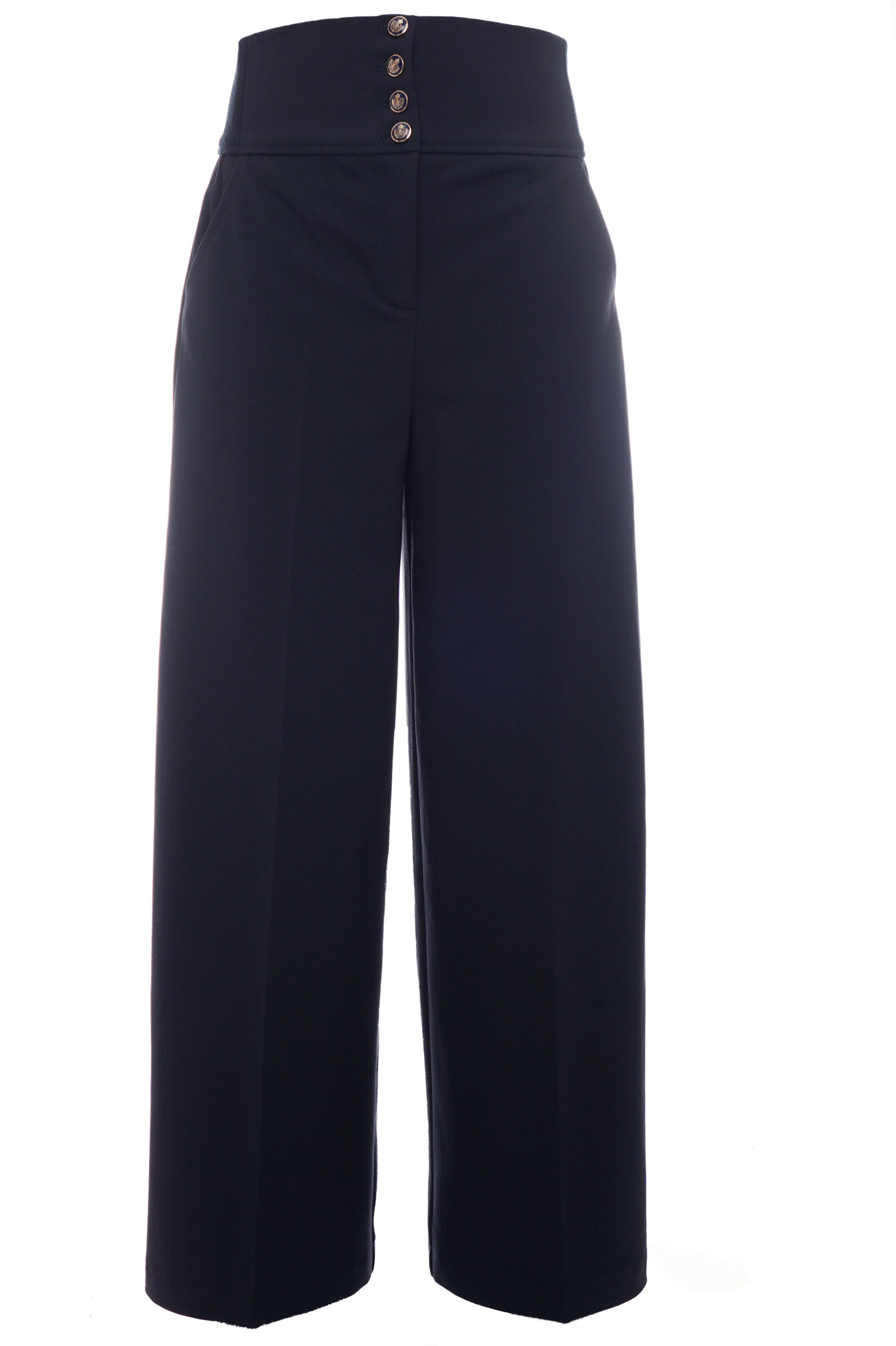 Брюки дев. АРТ.2433/1-524-ВВОК,син,пэ-вис-эл-хл