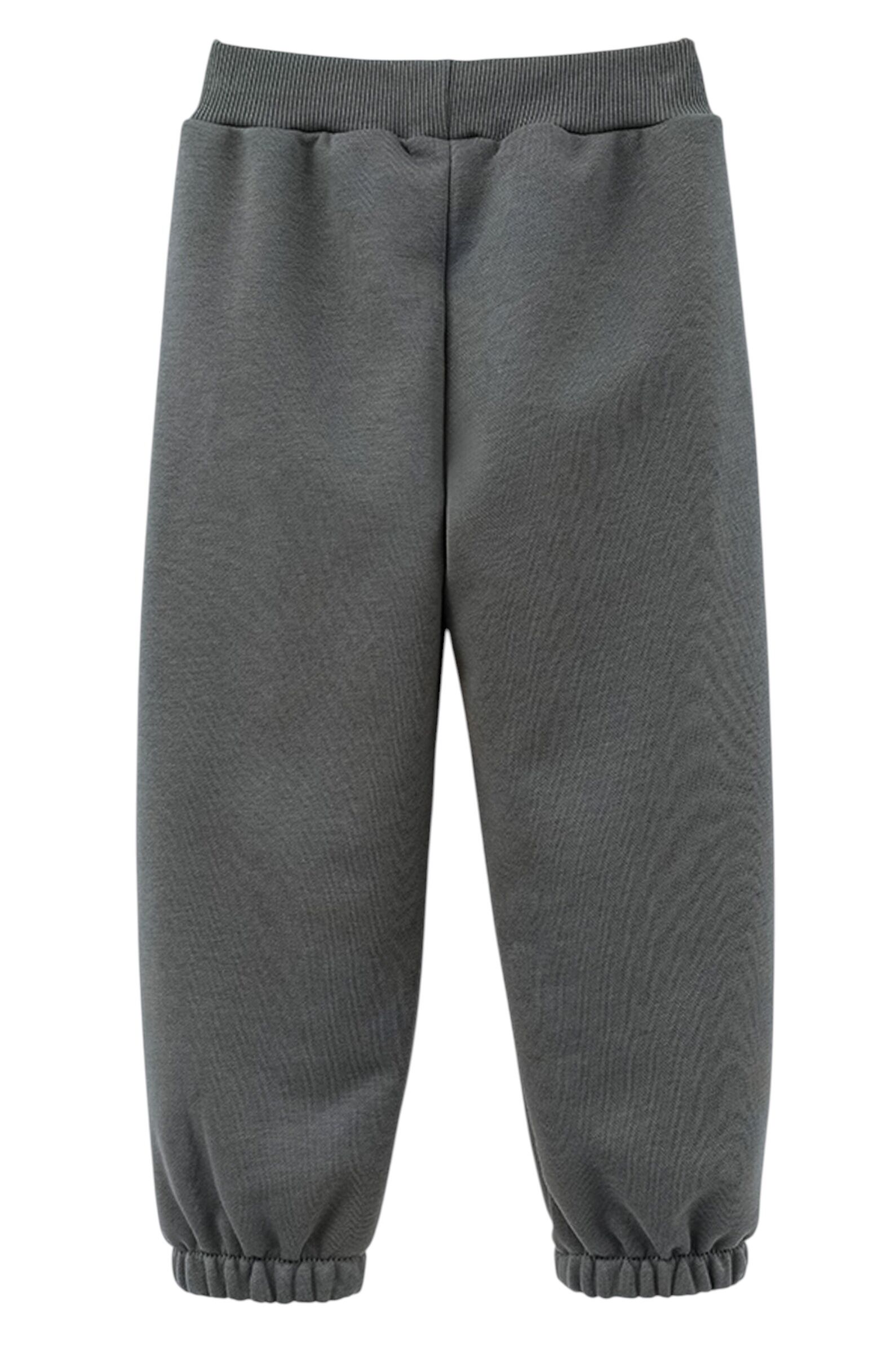 Брюки мал. АРТ.252033,сер-зел,хл-пэ