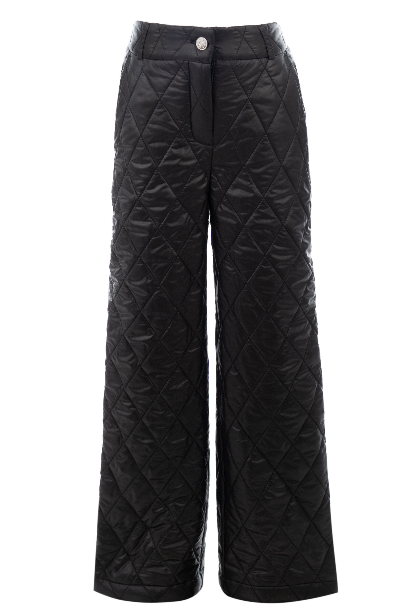 Брюки дев. АРТ.5039,чер,пэ