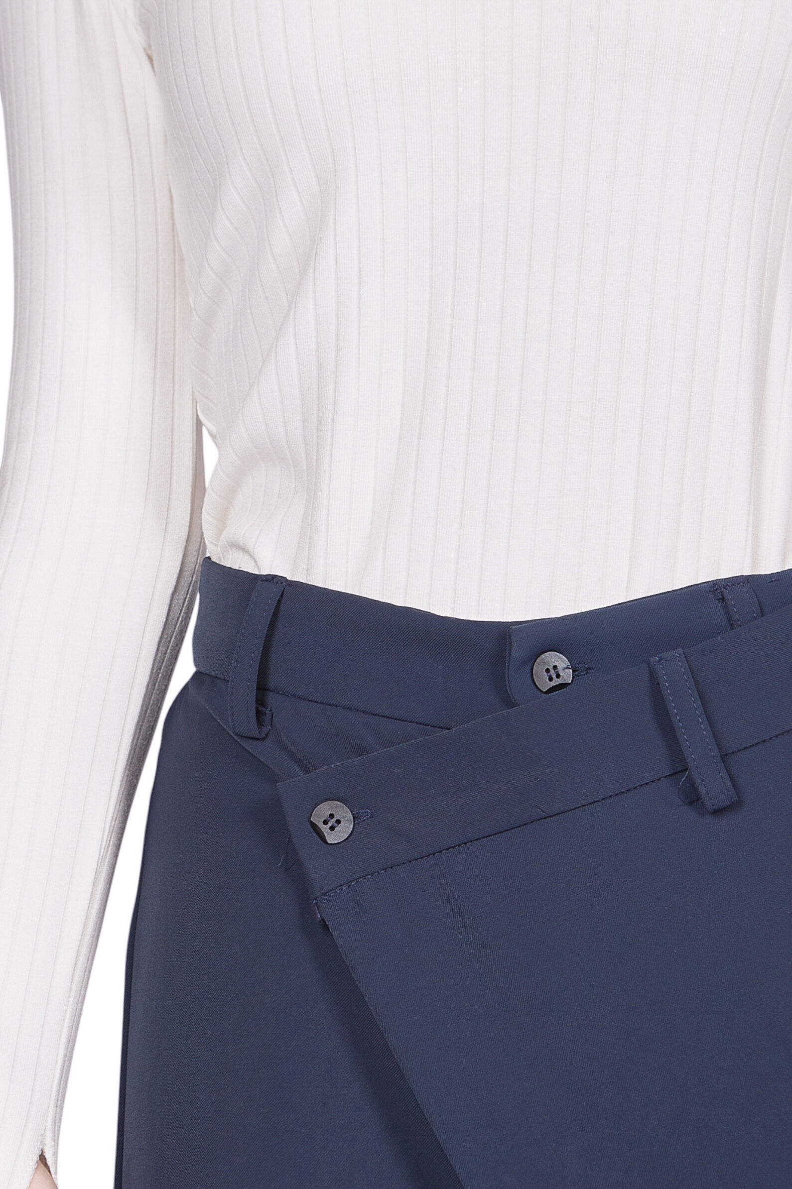 Брюки дев. АРТ.G-TR25239,син,вис-пэ