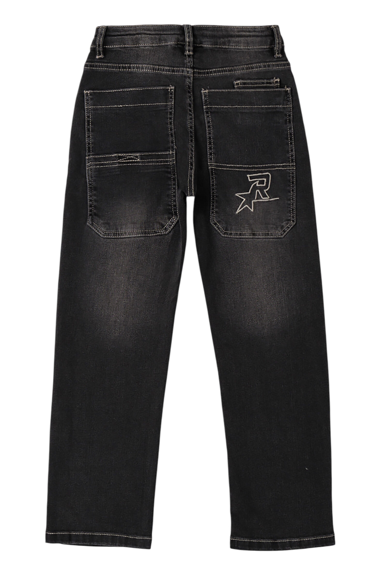 Джинсы мал. АРТ.4.F469.00,сер,хл-эл