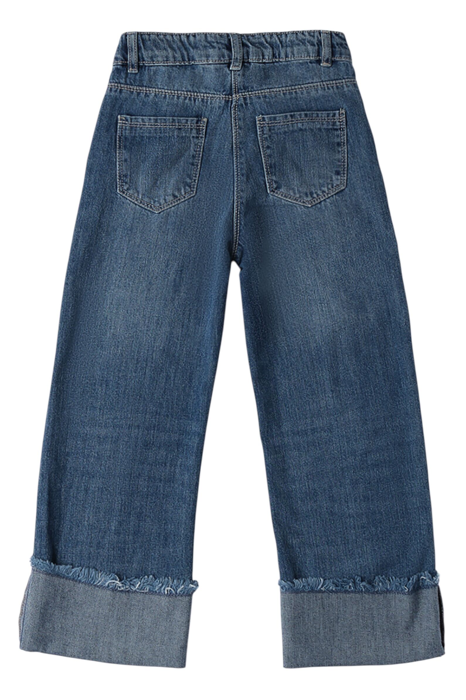 Джинсы дев. АРТ.4.F520.00,син,хл