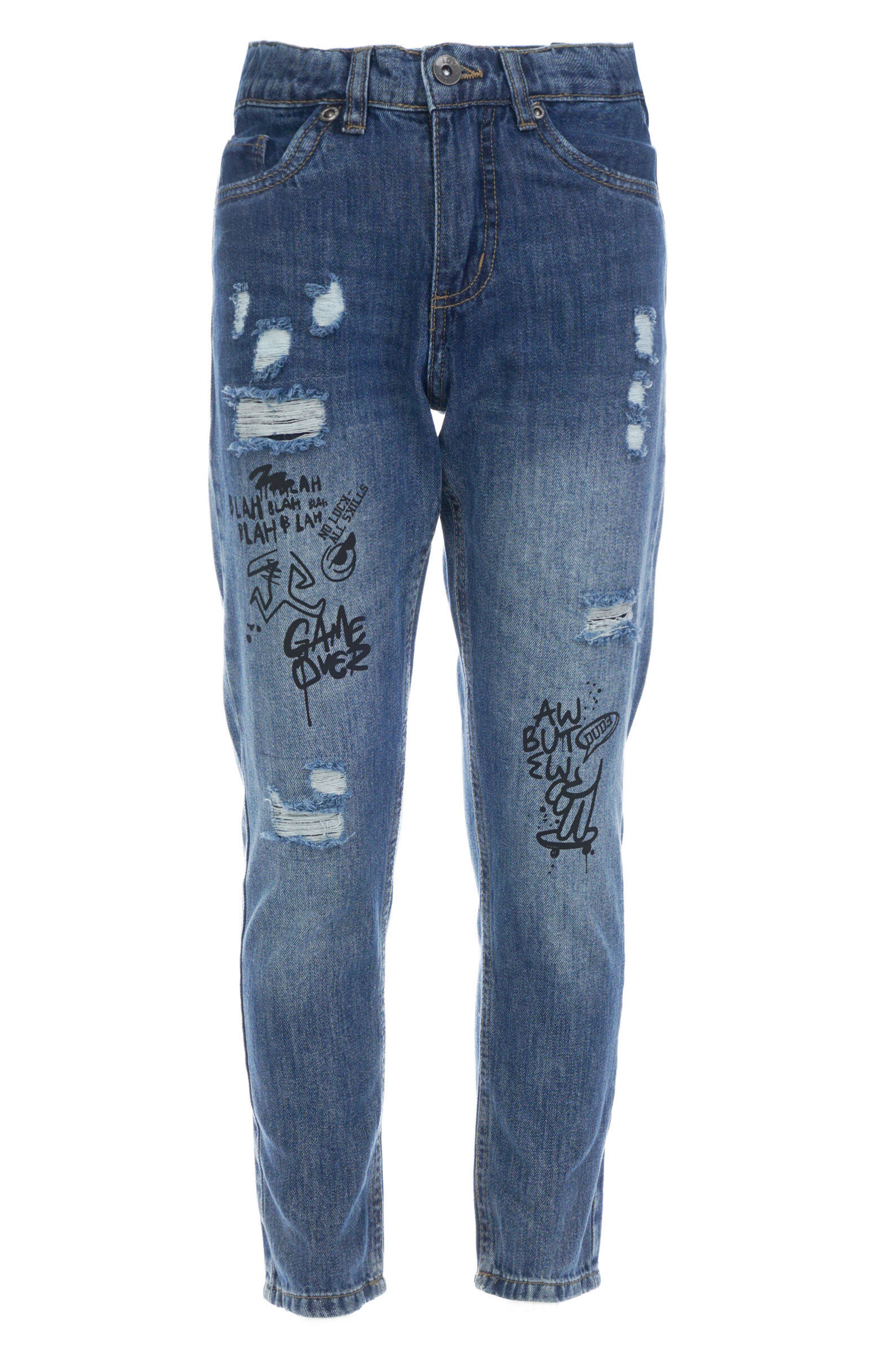 Джинсы мал.АРТ.4 8443/00,син,хл