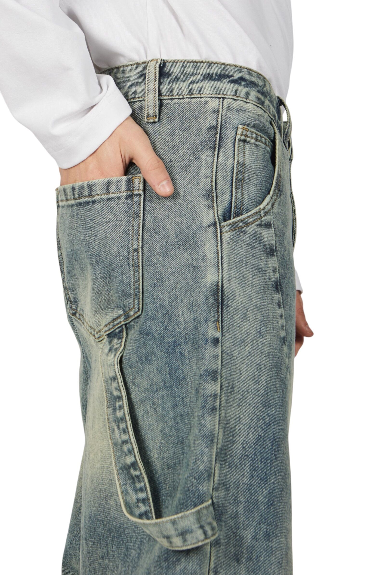 Джинсы АРТ.B-JN35423,син,хл