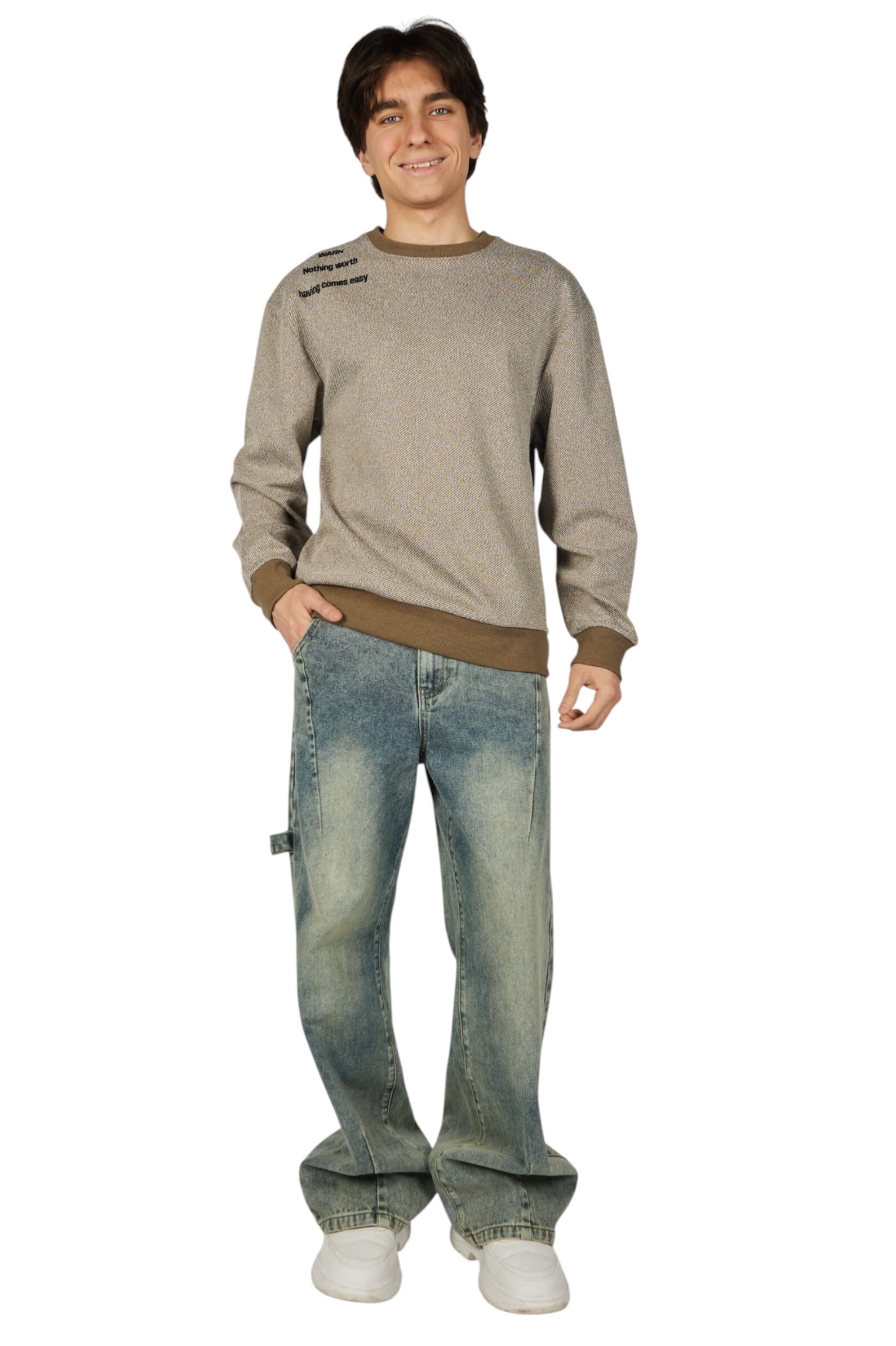 Джинсы АРТ.B-JN35423,син,хл