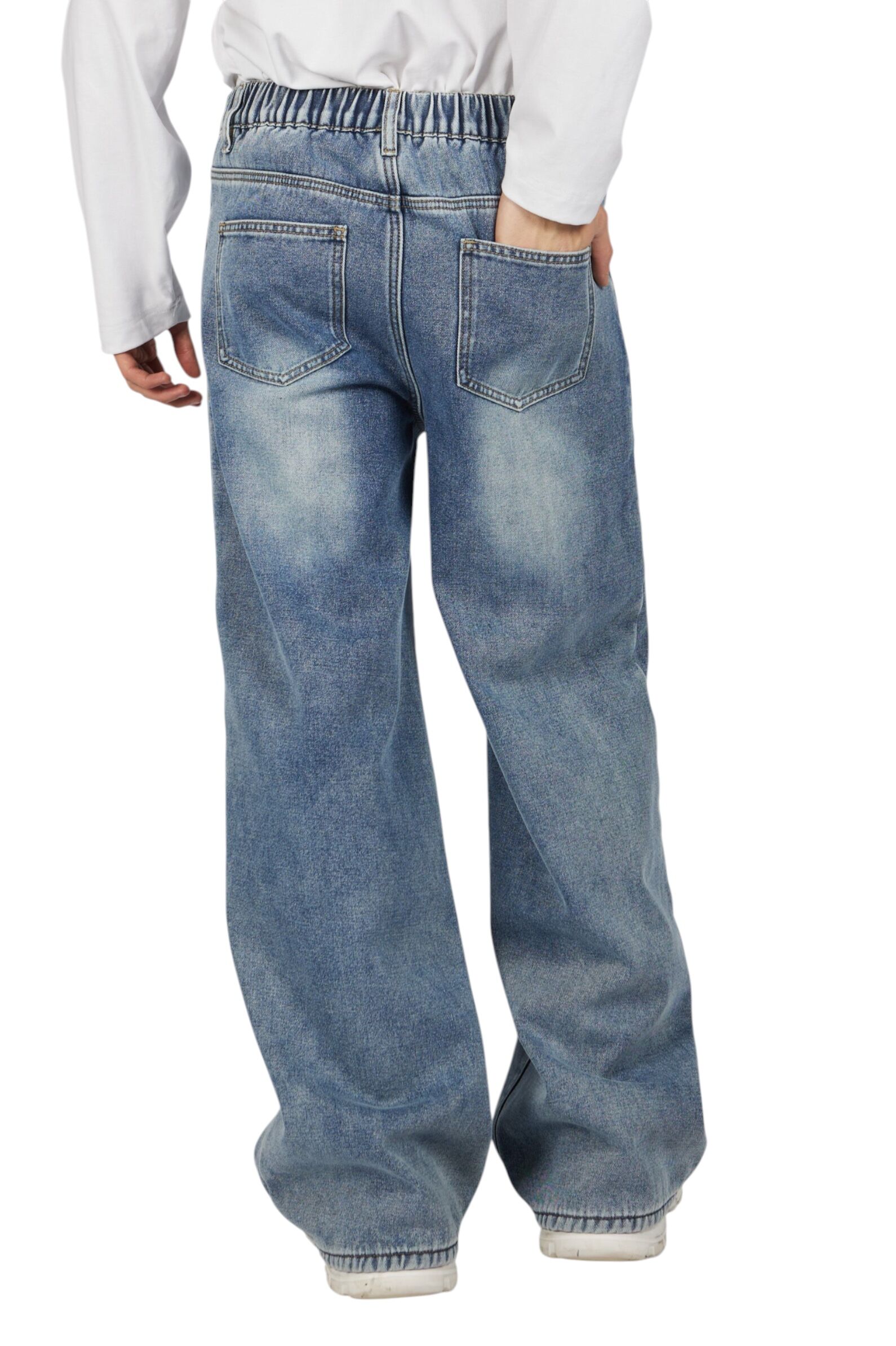 Джинсы АРТ.B-JN35459,син,хл