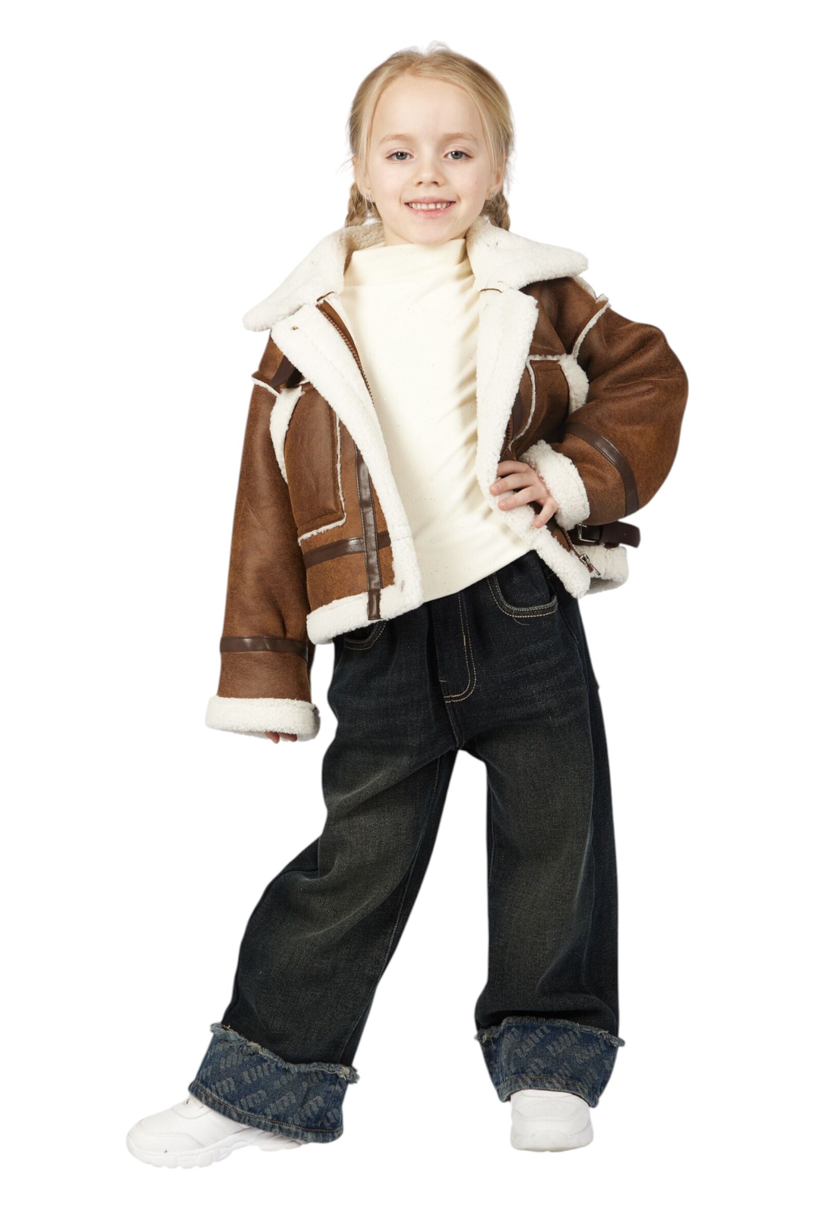 Джинсы АРТ.G-JN25503,син,хл