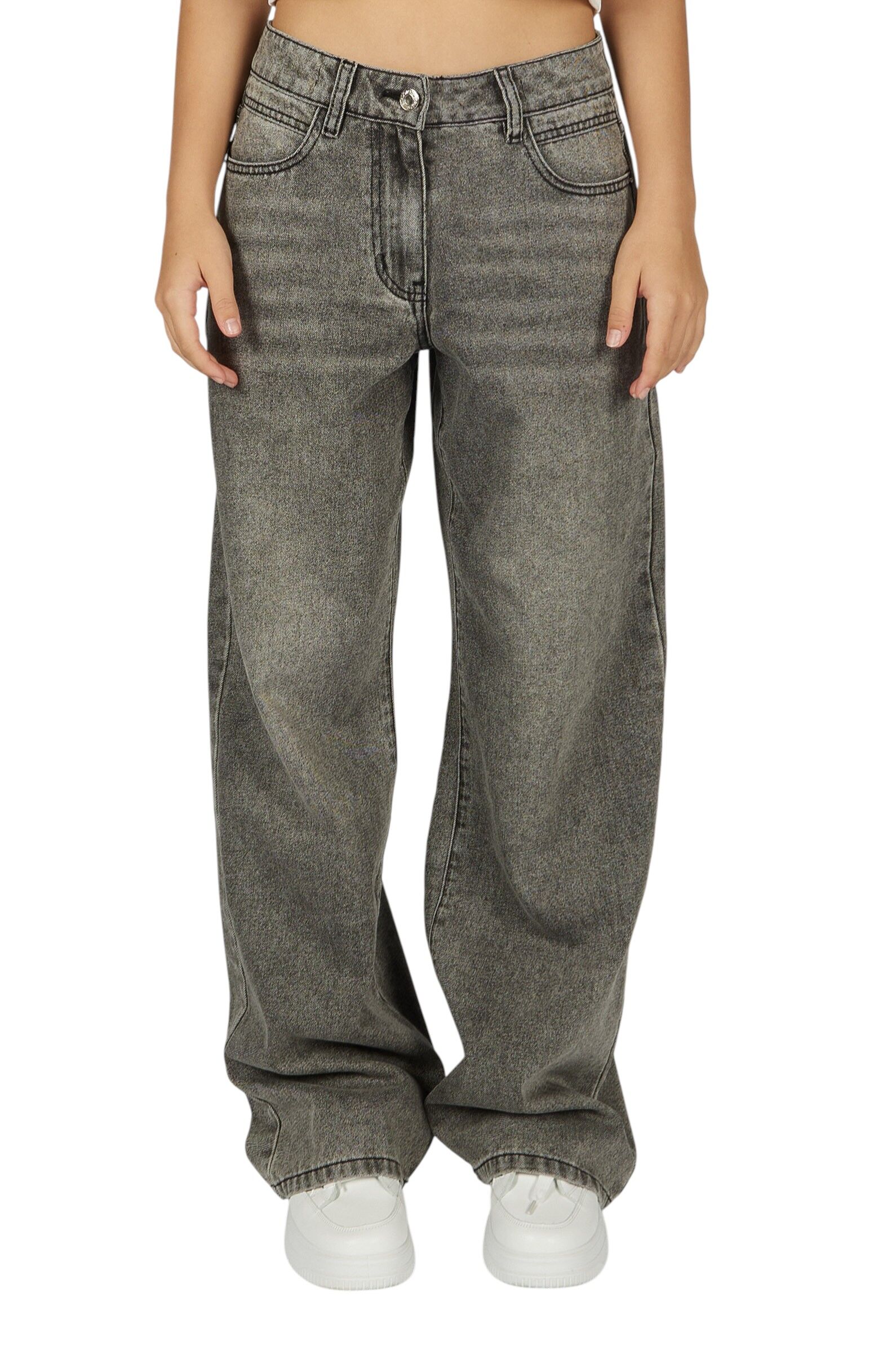 Джинсы АРТ.G-JN26079,сер,хл