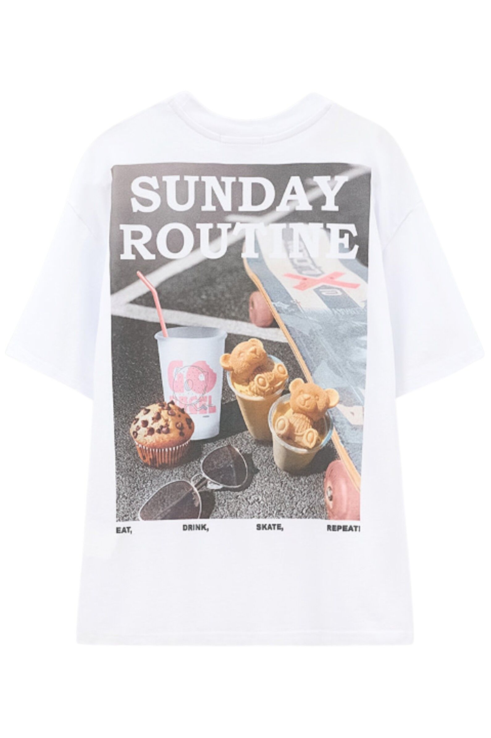 Футболка дев. АРТ.260119,бел-мул,хл-эл