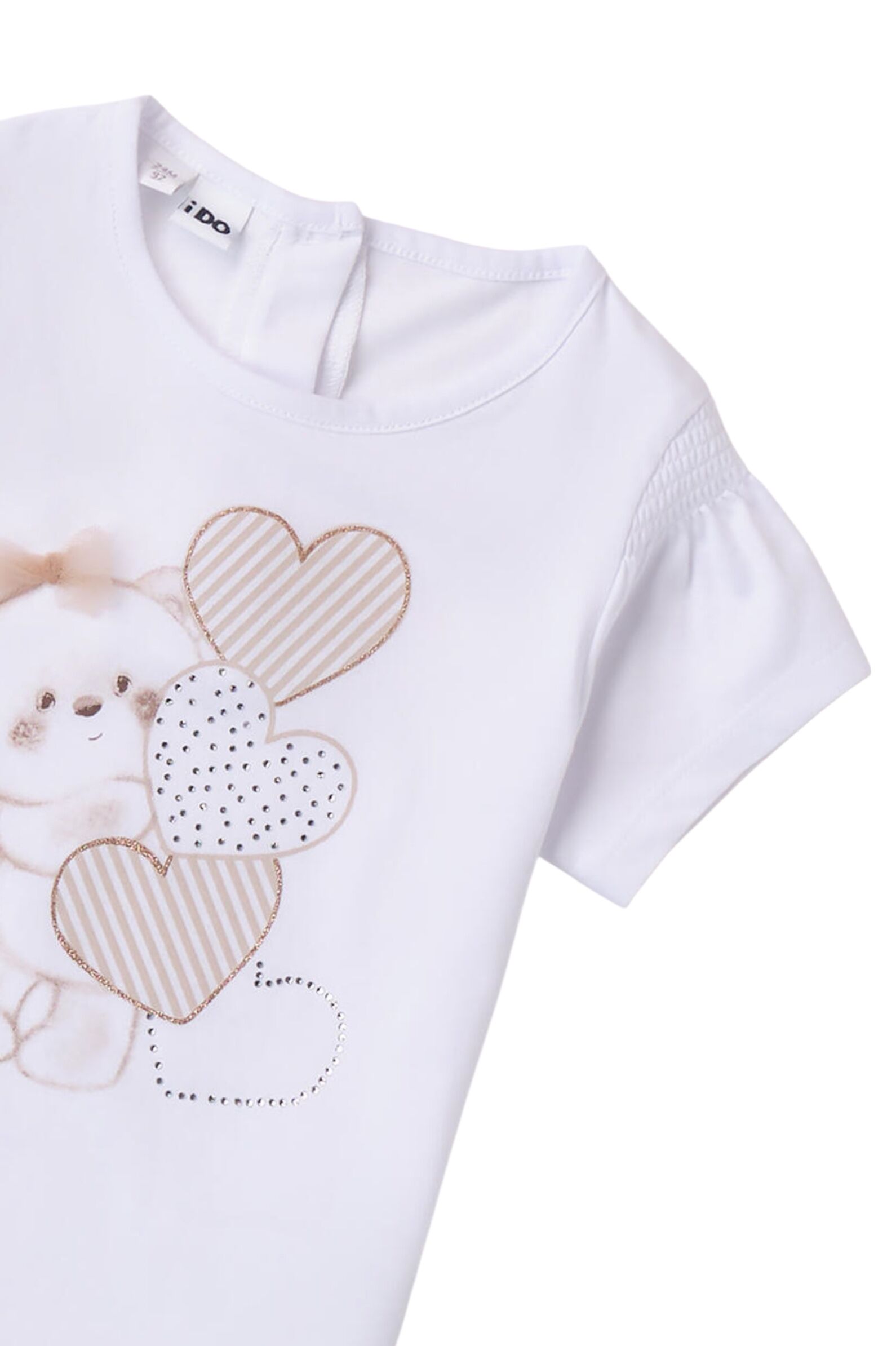 Футболка дев. АРТ.4.B367.00,бел,хл