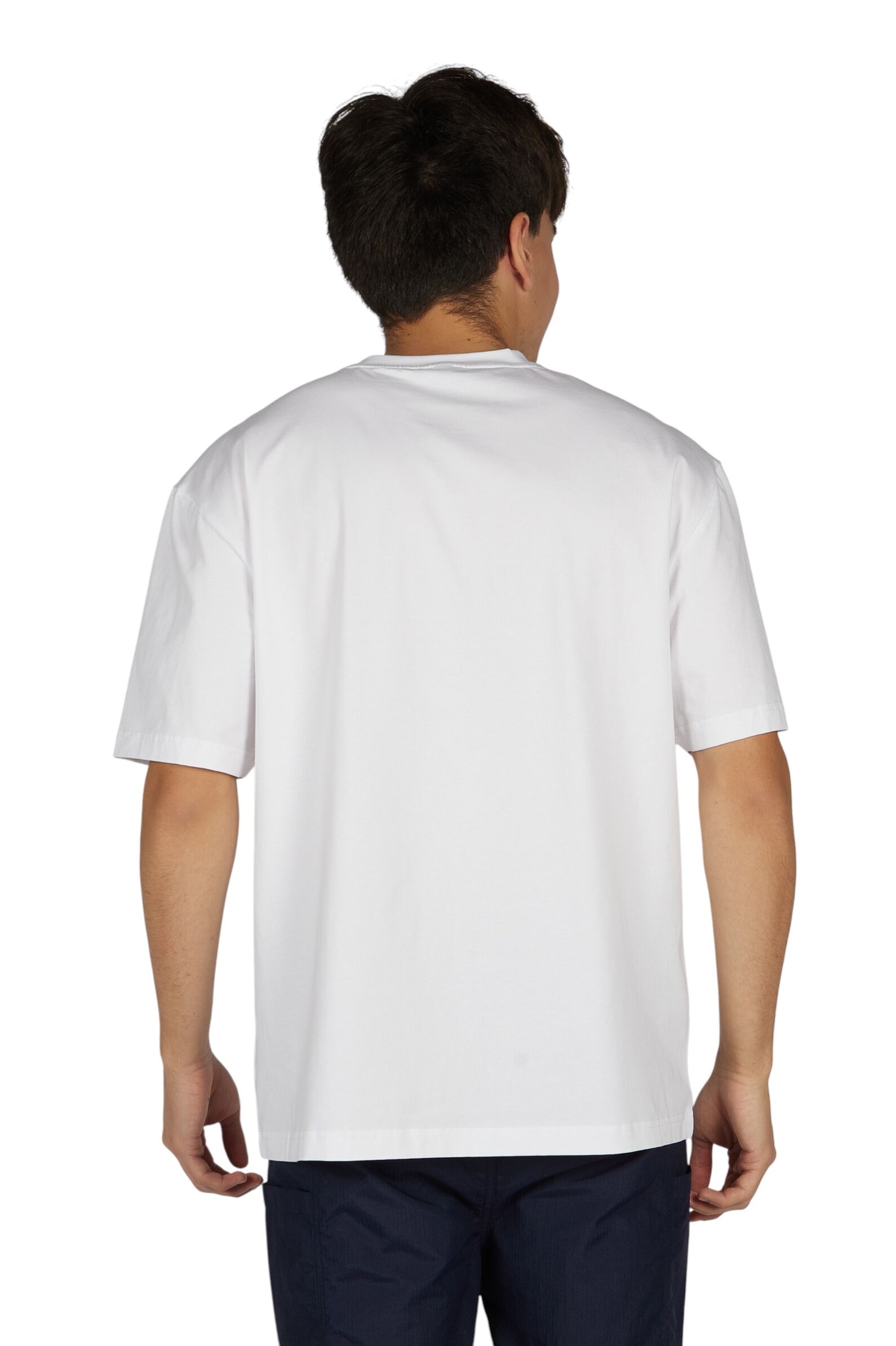 Футболка АРТ.B-TS36108,бел-син,хл-эл