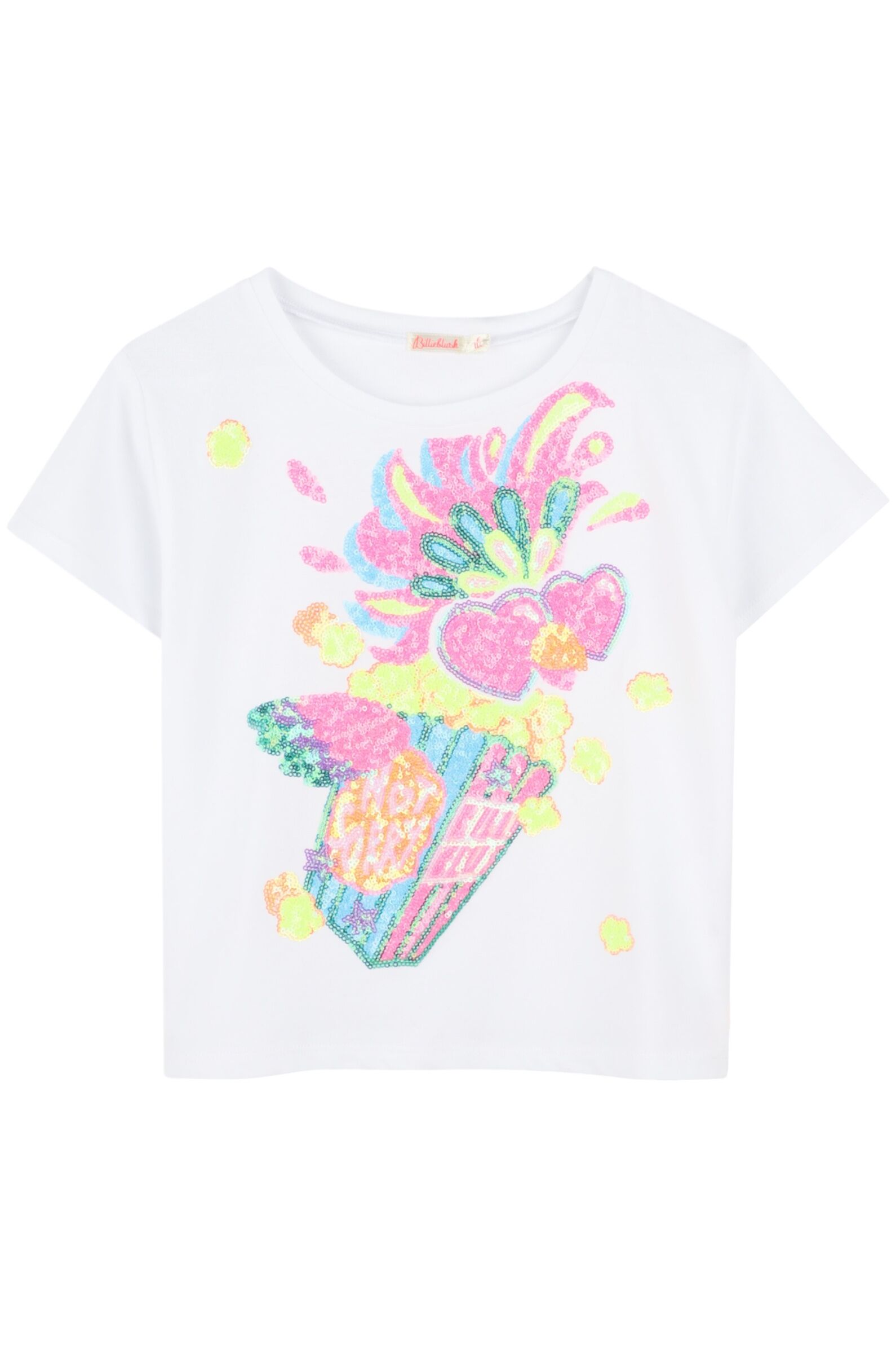 Футболка дев. АРТ.U20924/10P,бел-мул,хл