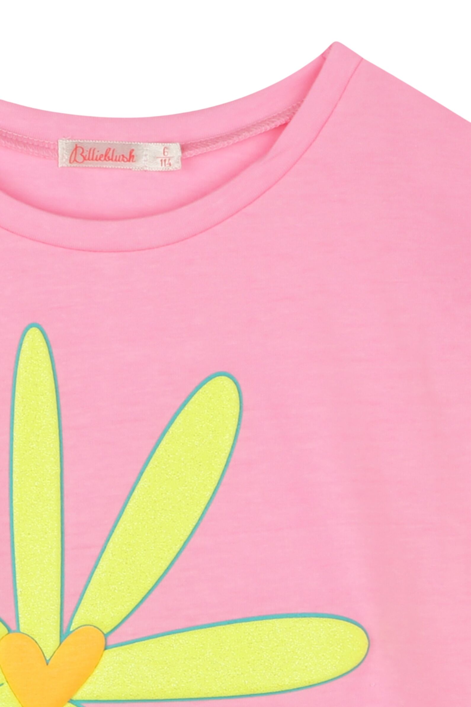 Футболка дев. АРТ.U20955/462,роз,хл-пэ