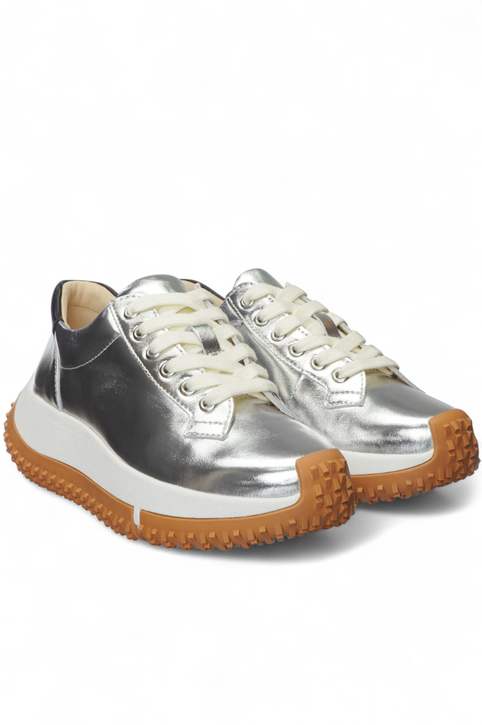 Кеды жен. АРТ.4CS120030,сереб-чер,н.к/н.к