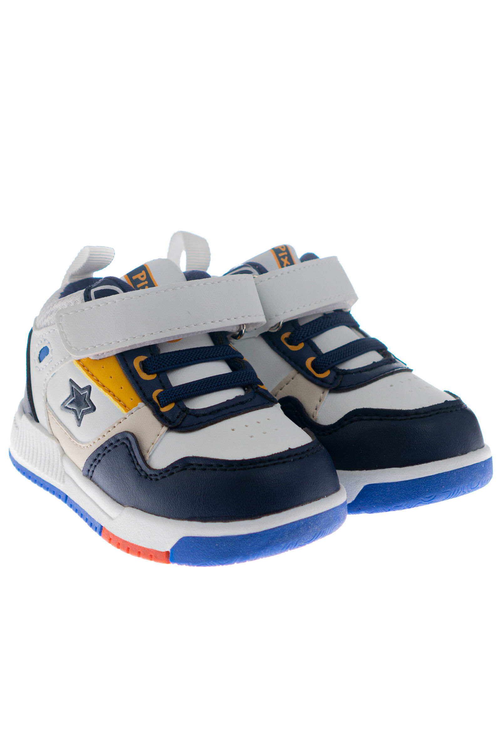 Кеды мал. АРТ.7-724018-2443,бел-син,и.к-тек/тек