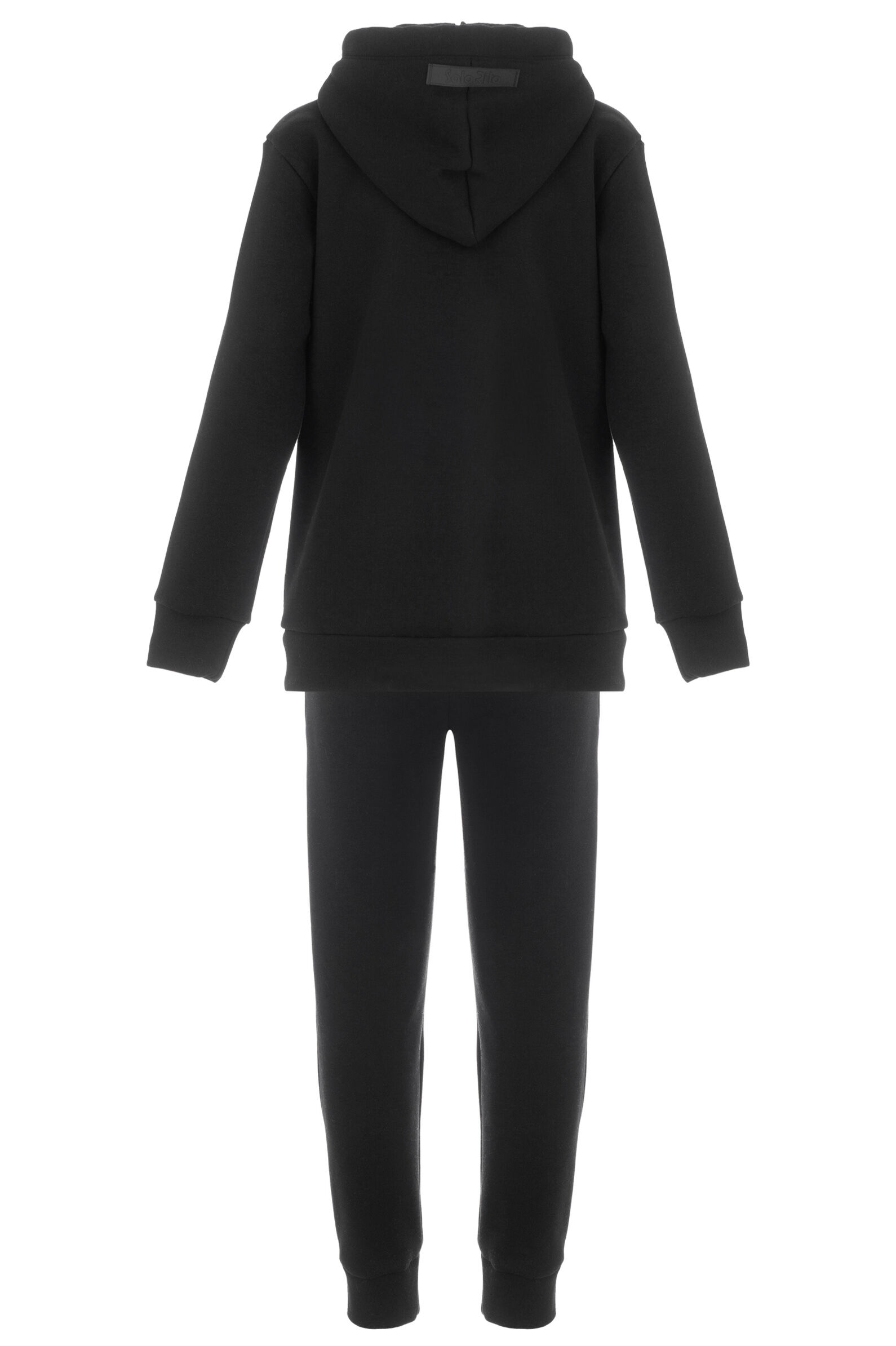 Костюм спорт. дев. АРТ.SR190D501,чер,хл-эл