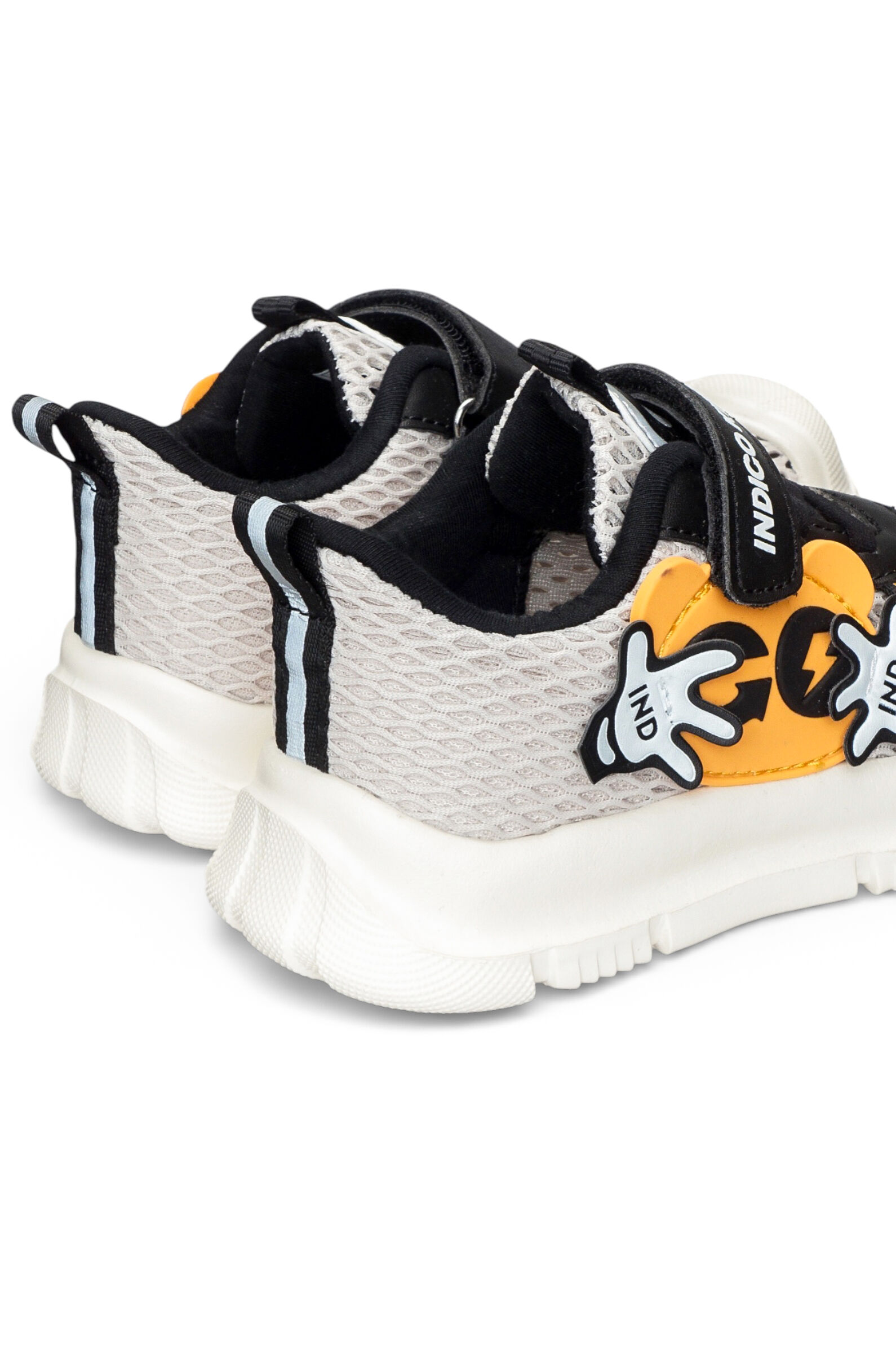 Кроссовки мал. АРТ.106-050B2,беж-чер,тек-и.к/тек