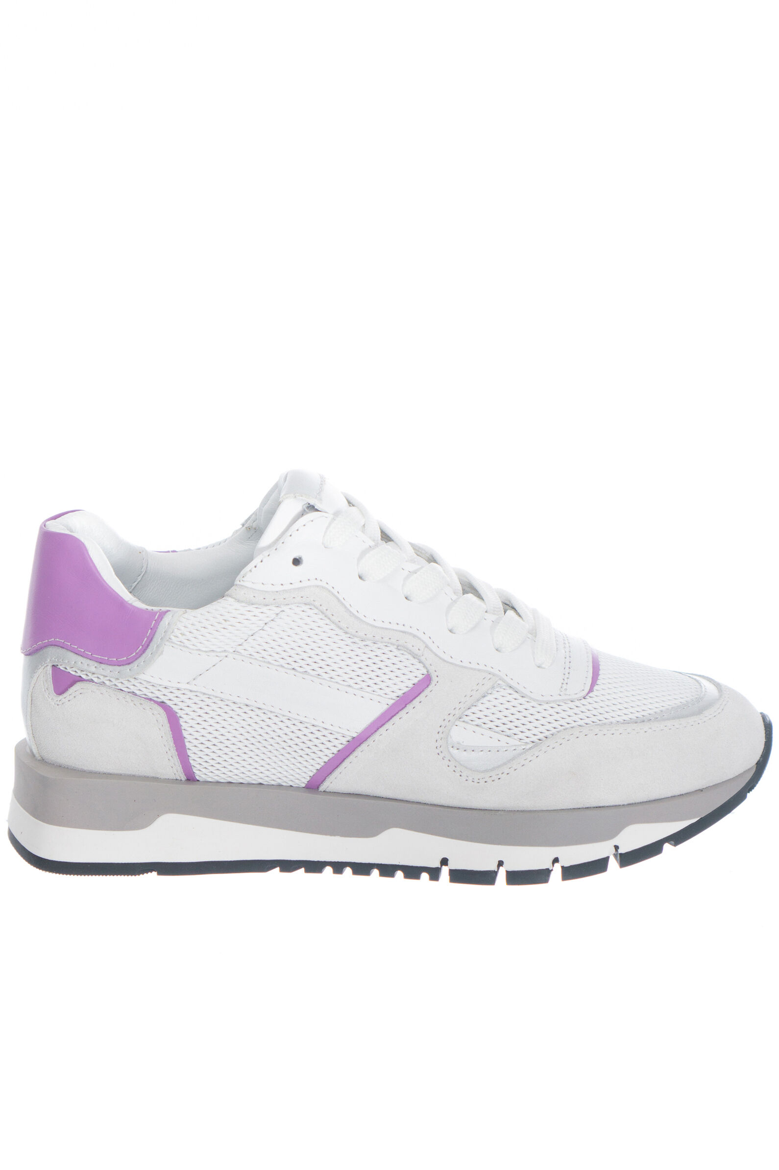 Кроссовки жен. АРТ.24YA-0351-151-731-02-56,бел-фиол,н.к-з/н.к