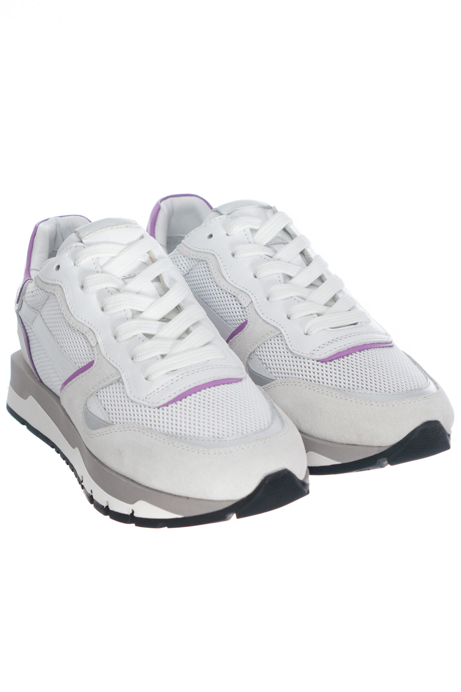 Кроссовки жен. АРТ.24YA-0351-151-731-02-56,бел-фиол,н.к-з/н.к