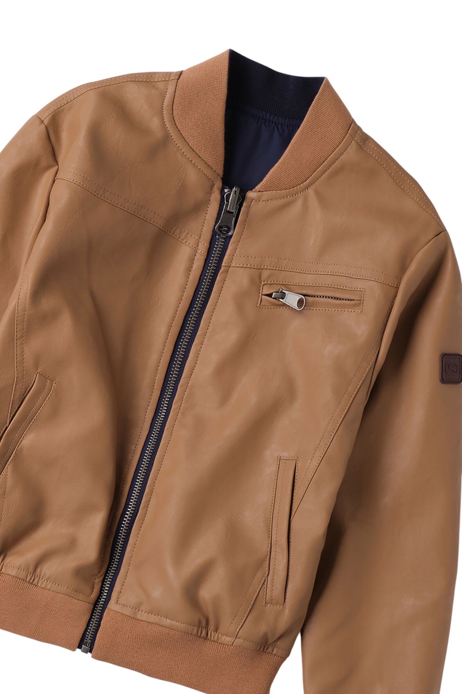 Куртка мал. АРТ.0.B771.00,т.син,пэ-вис-нейл