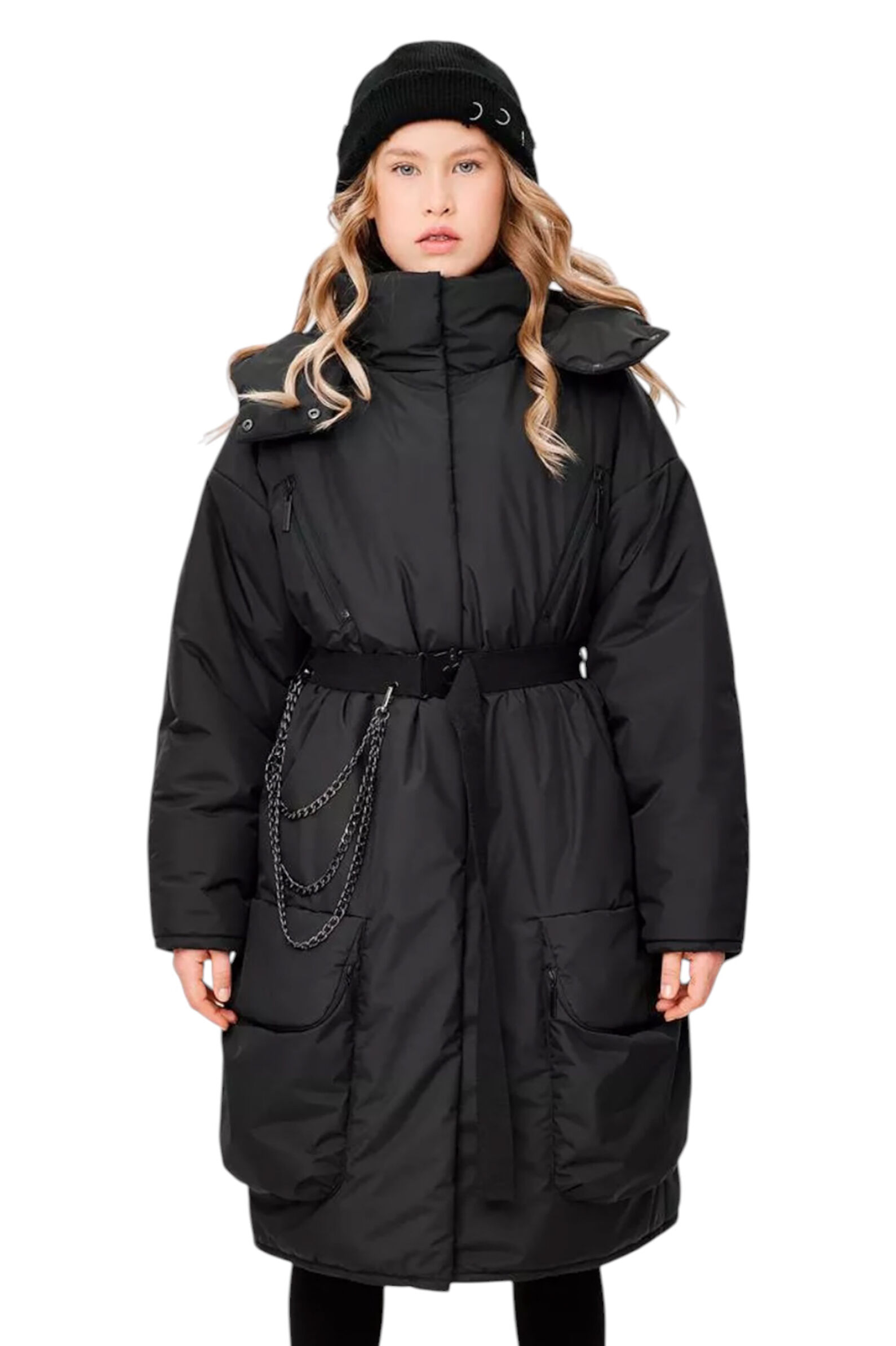 Куртка АРТ.1-088,чер,полиэф/полиэфир