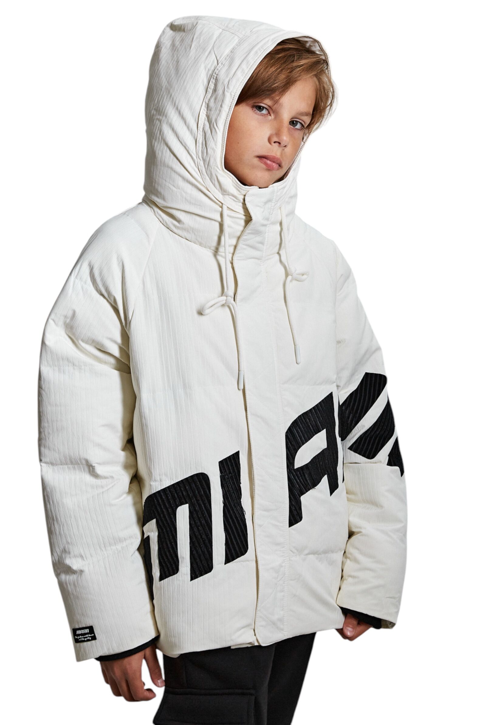 Куртка мал. АРТ.B-PLT34642,бел,пэ