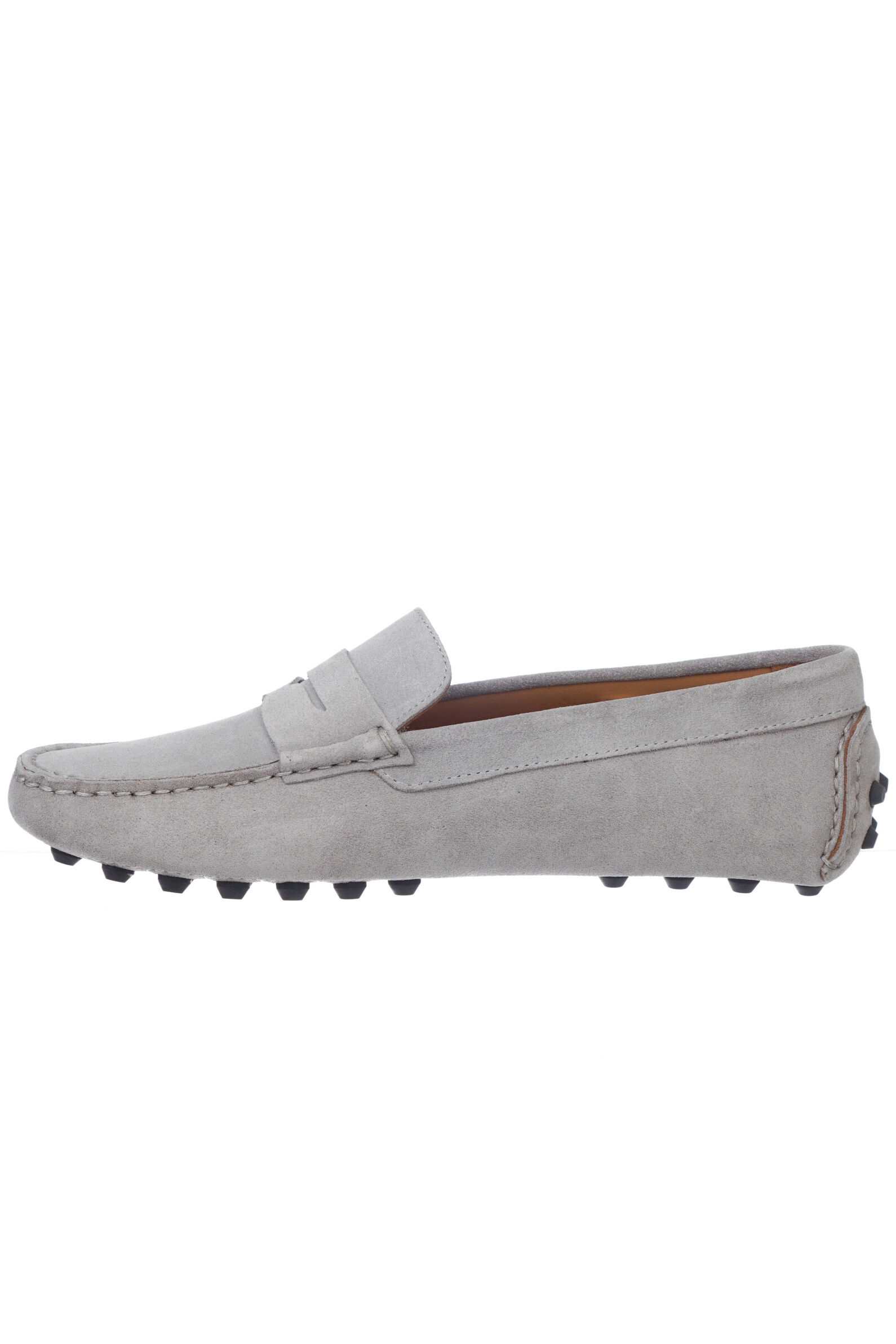 Мокасины муж. АРТ.25200,сер,н.з/н.к