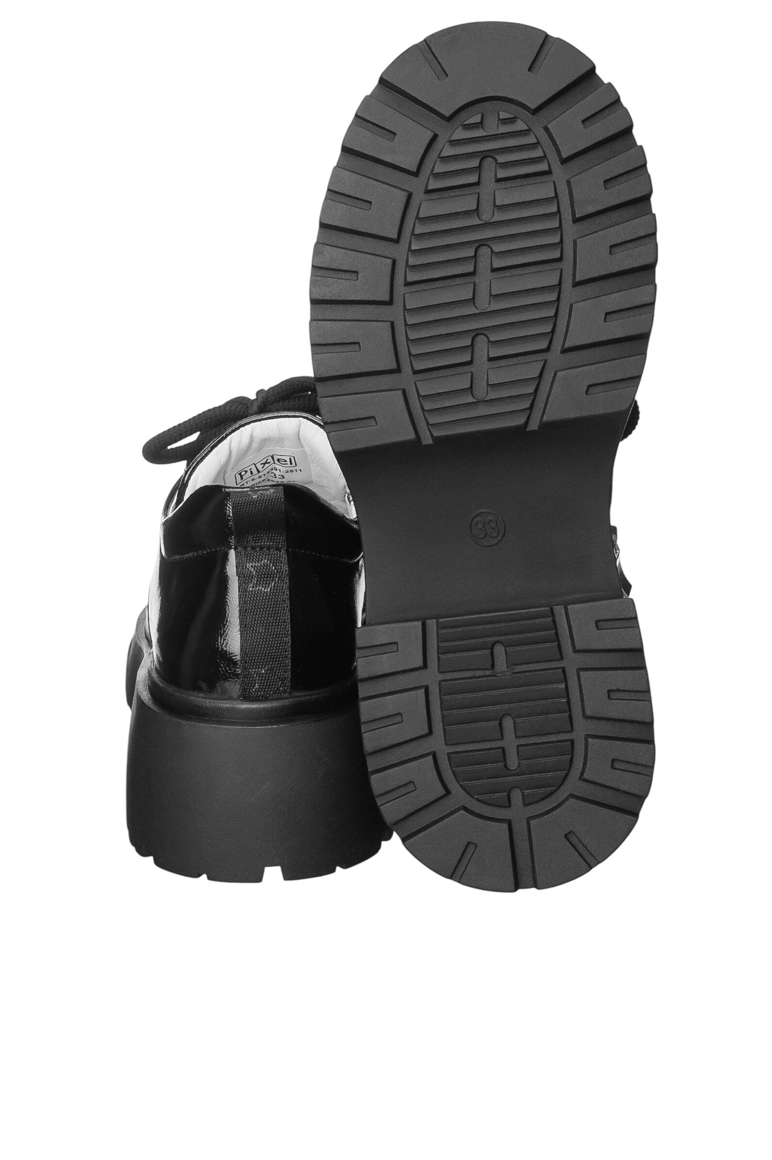 П/ботинки дев. АРТ.5-514391-2511,чер,н.л/н.к